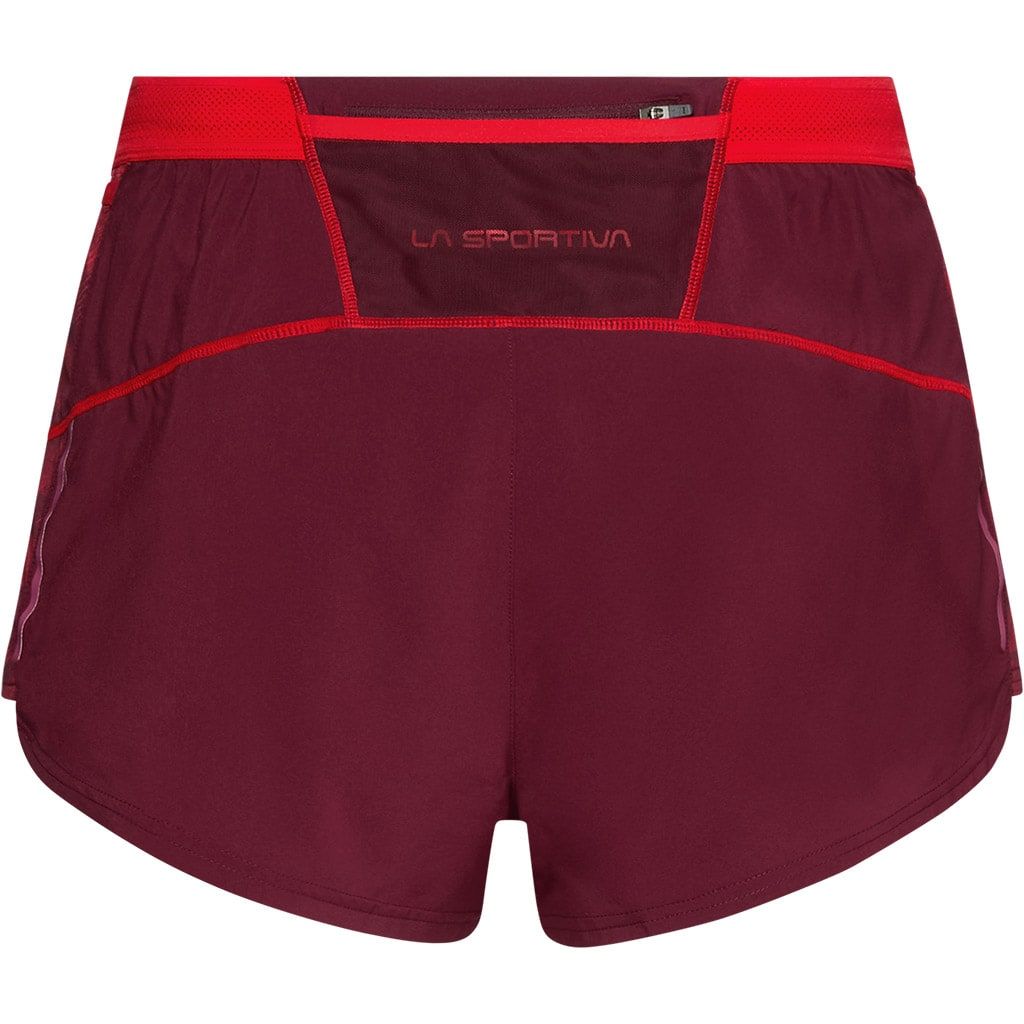 La Sportiva | Pantaloncini Auster Uomo Redwood/Muntain Red - Fabbrica Ski Sises