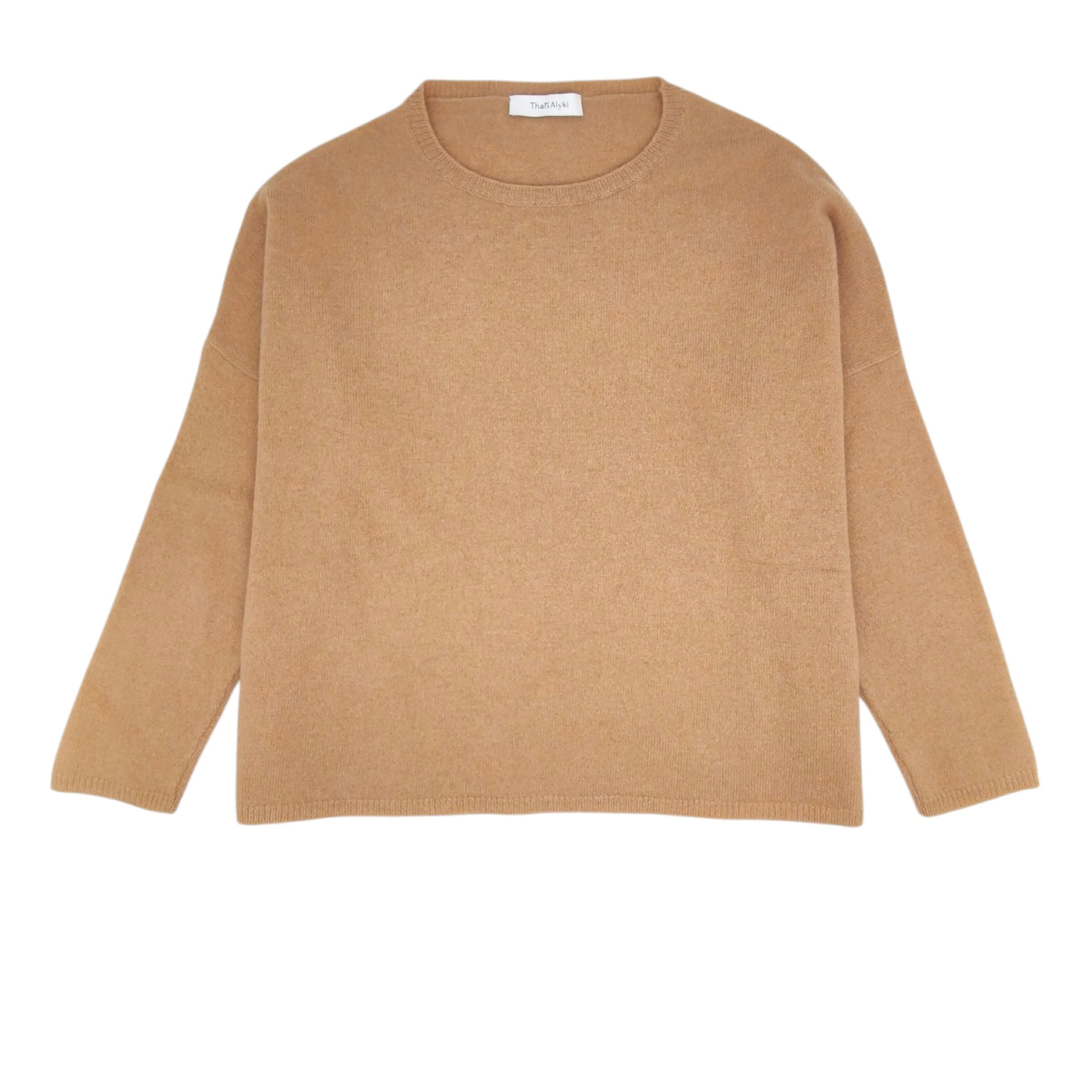 Alyki Cashmere | Maglia Sophie Donna Tan - Fabbrica Ski Sises