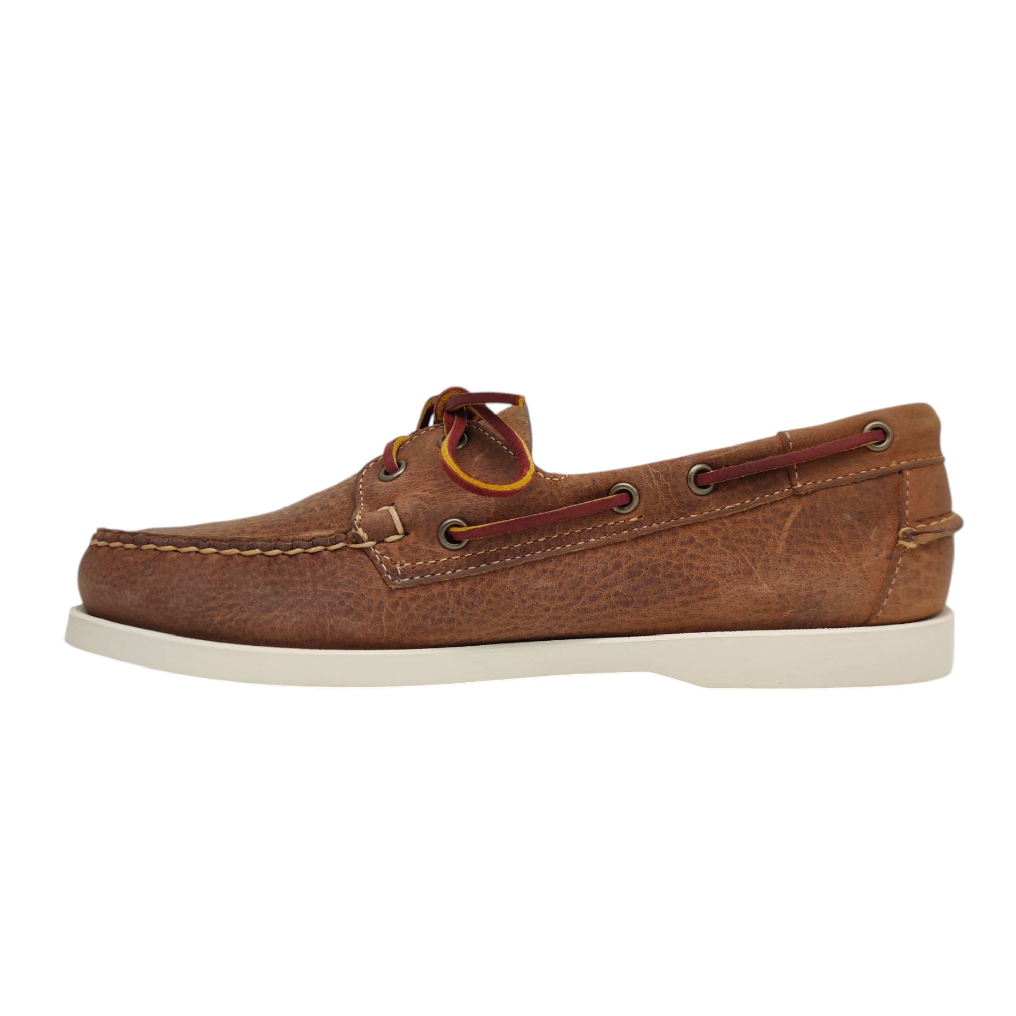 Sebago | Scarpe Docksides Portland Uomo Brown Meerkat - Fabbrica Ski Sises
