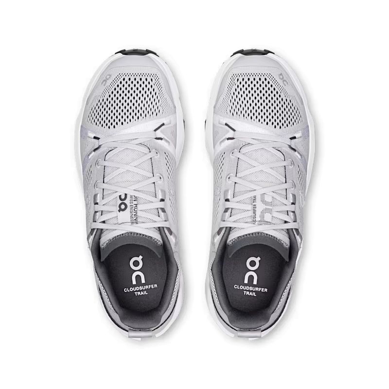 On Running | Scarpe Cloudsurfer Trail Donna Frost/White - Fabbrica Ski Sises