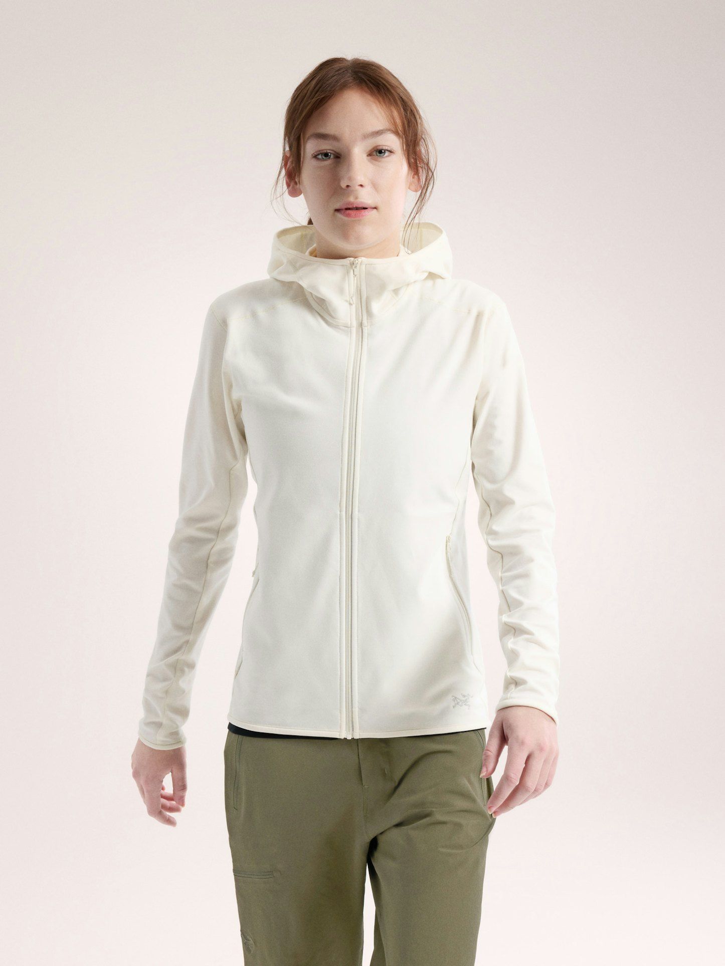 Arc'Teryx | Maglia Kyanite Lightweight Hoody Donna Arctic Silk - Fabbrica Ski Sises