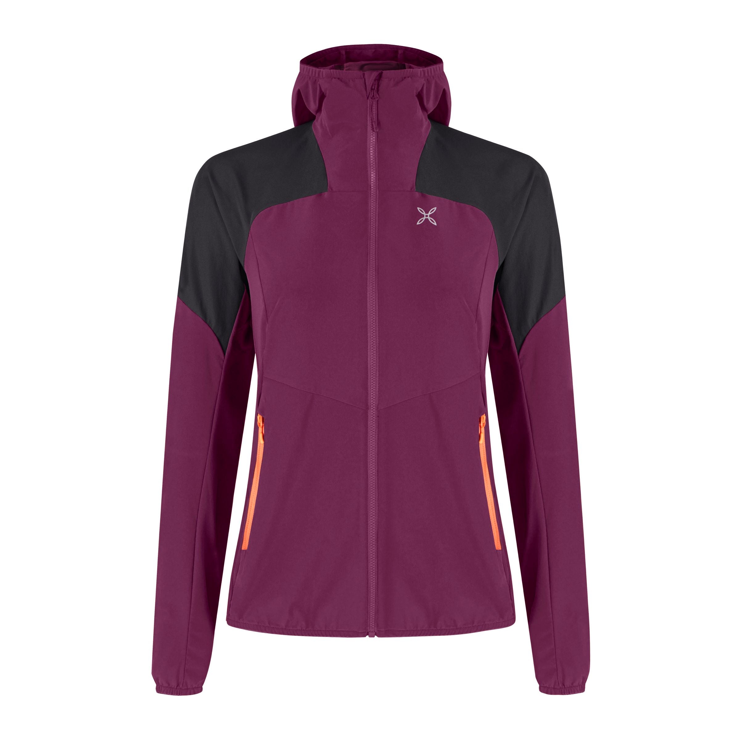 Montura | Giacca Rise Hooded Donna Vinaccia/Melon - Fabbrica Ski Sises