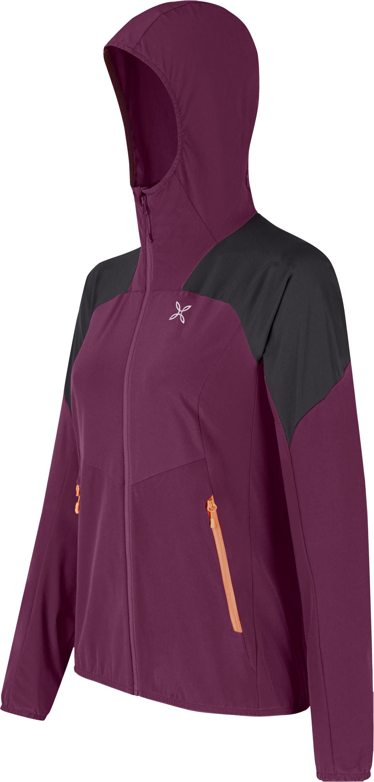 Montura | Giacca Rise Hooded Donna Vinaccia/Melon - Fabbrica Ski Sises