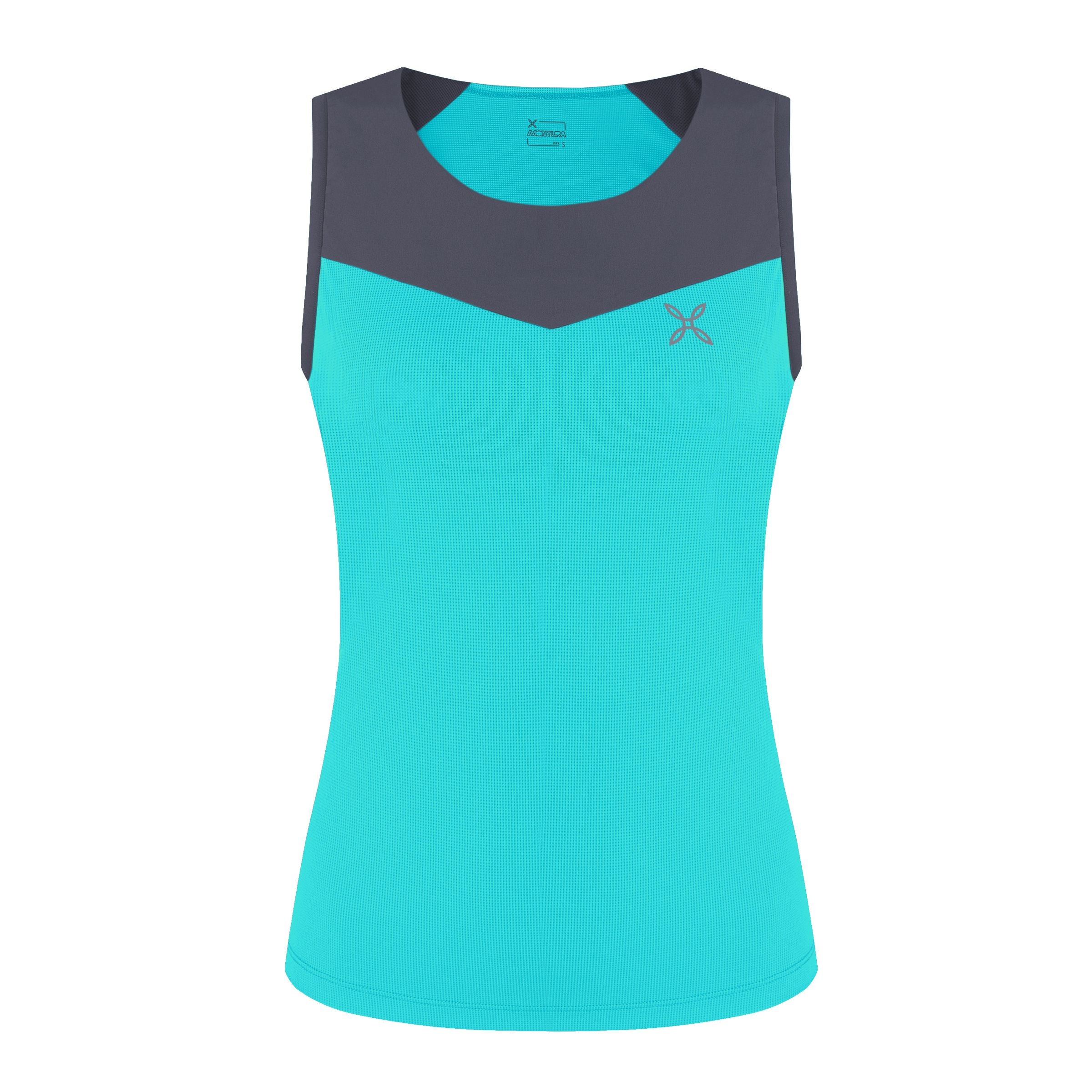 Montura | Canotta Hade Donna Turquoise/Graphite Blue - Fabbrica Ski Sises