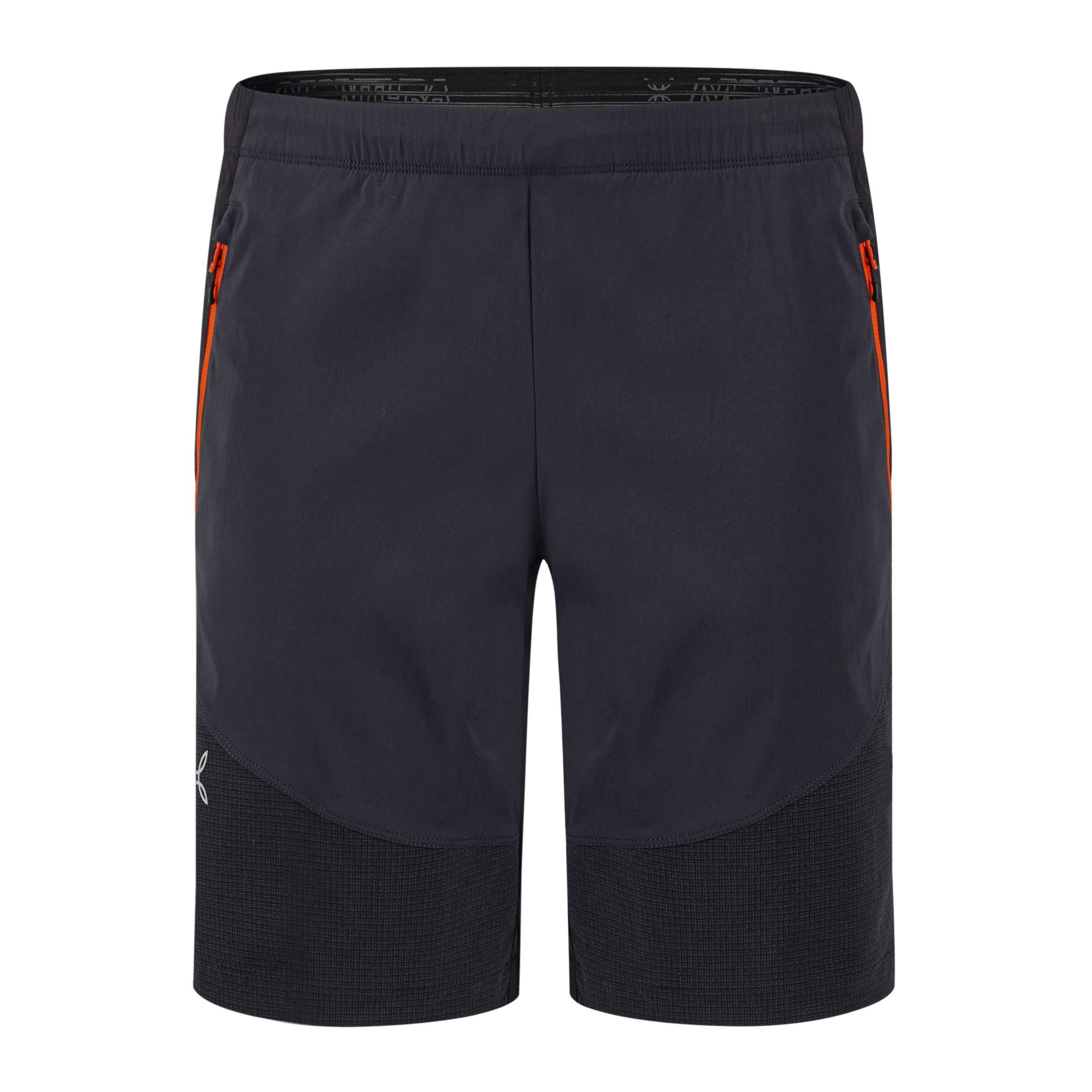 Montura | Pantaloncini Falcade Uomo Antracite/Orange - Fabbrica Ski Sises