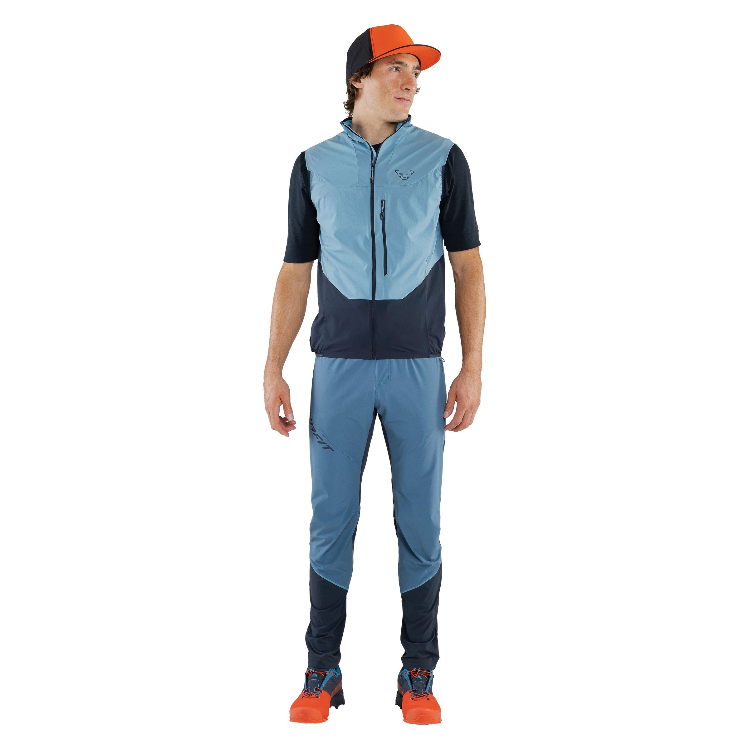 Dynafit | Gilet Traverse Dynastretch Uomo Storm Blue - Fabbrica Ski Sises