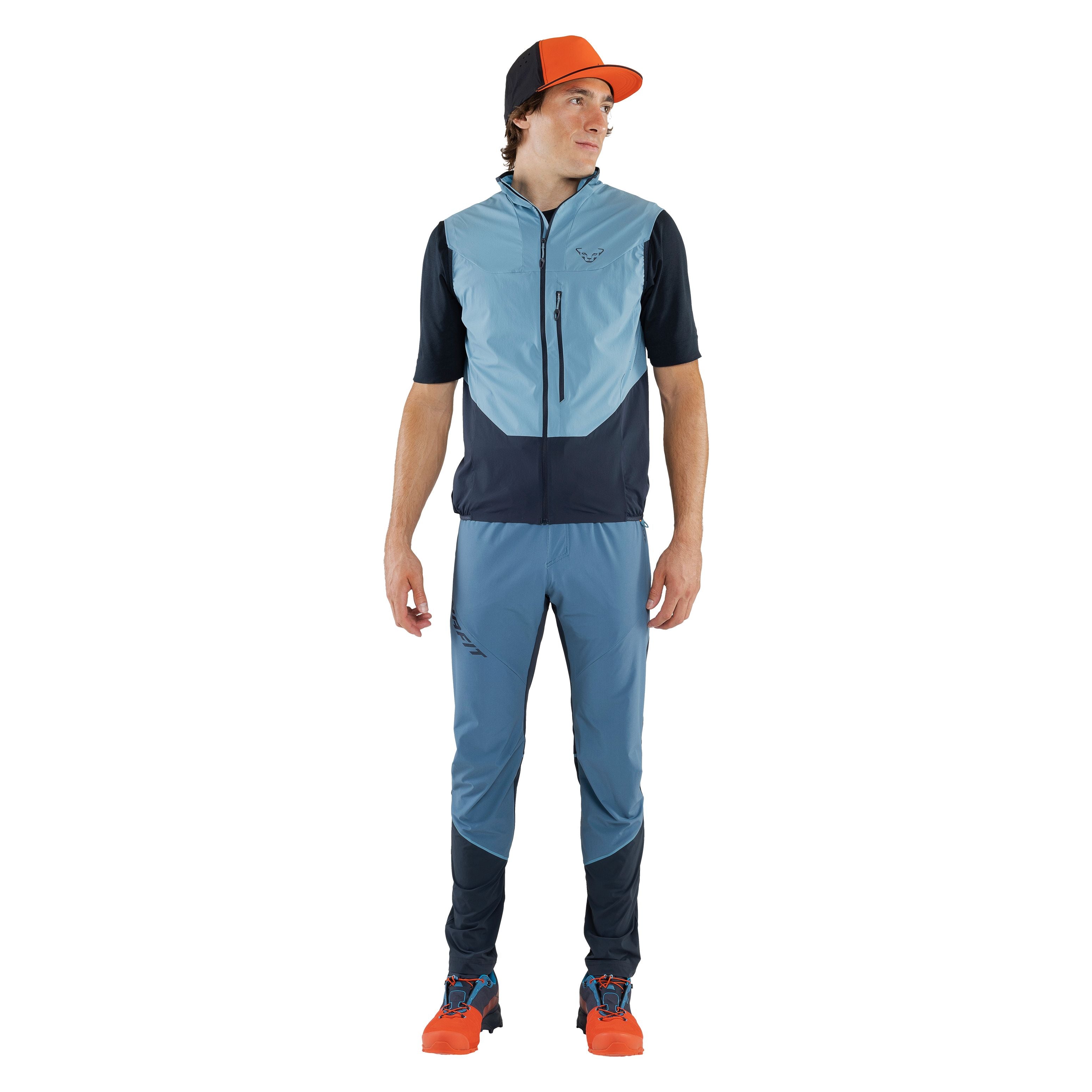 Dynafit | Gilet Traverse Dynastretch Uomo Storm Blue - Fabbrica Ski Sises