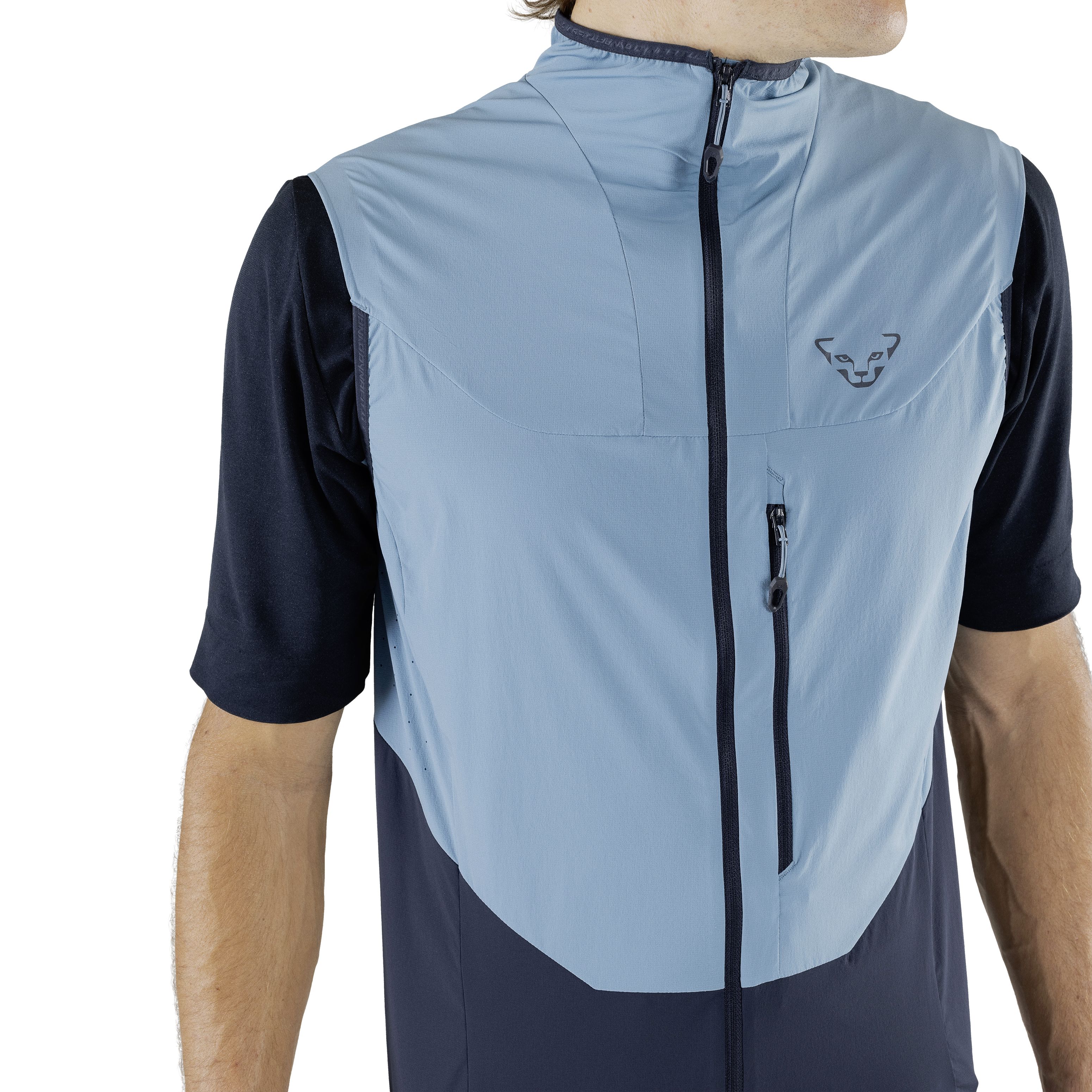 Dynafit | Gilet Traverse Dynastretch Uomo Storm Blue - Fabbrica Ski Sises