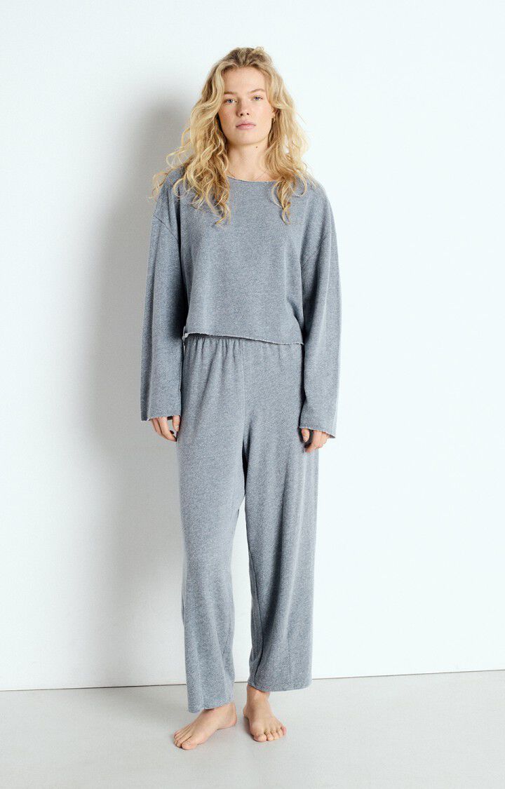American Vintage | Pantaloni Ofybow Joggers Donna Tornado Melange - Fabbrica Ski Sises