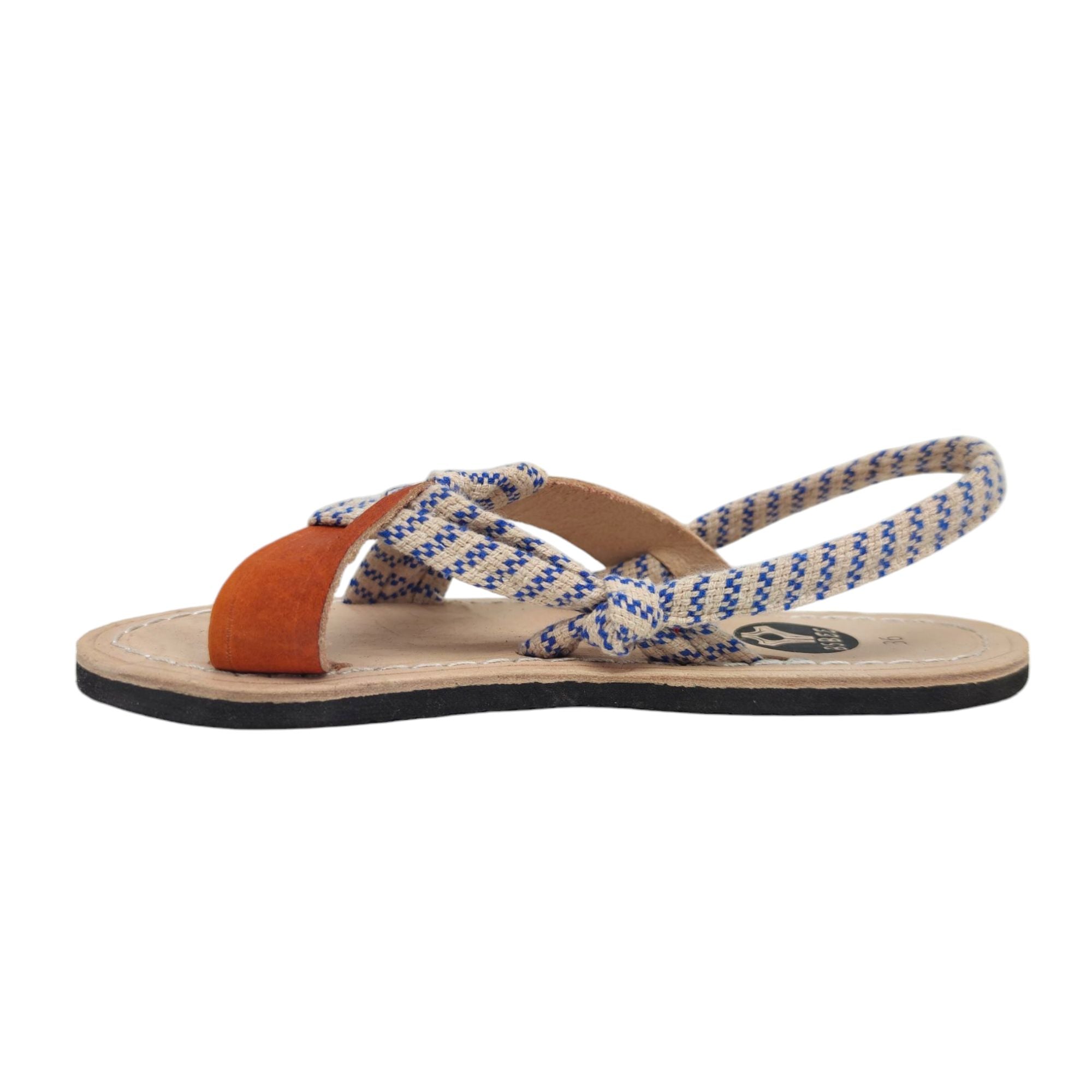 Bsbee | Sandali Campesinos Donna Nevy/Natural - Fabbrica Ski Sises