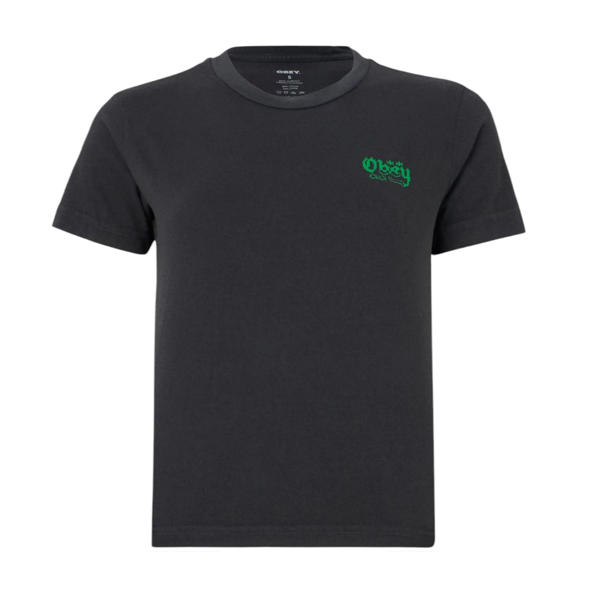Obey | T-shirt Submit To The Rhythm Donna Black - Fabbrica Ski Sises
