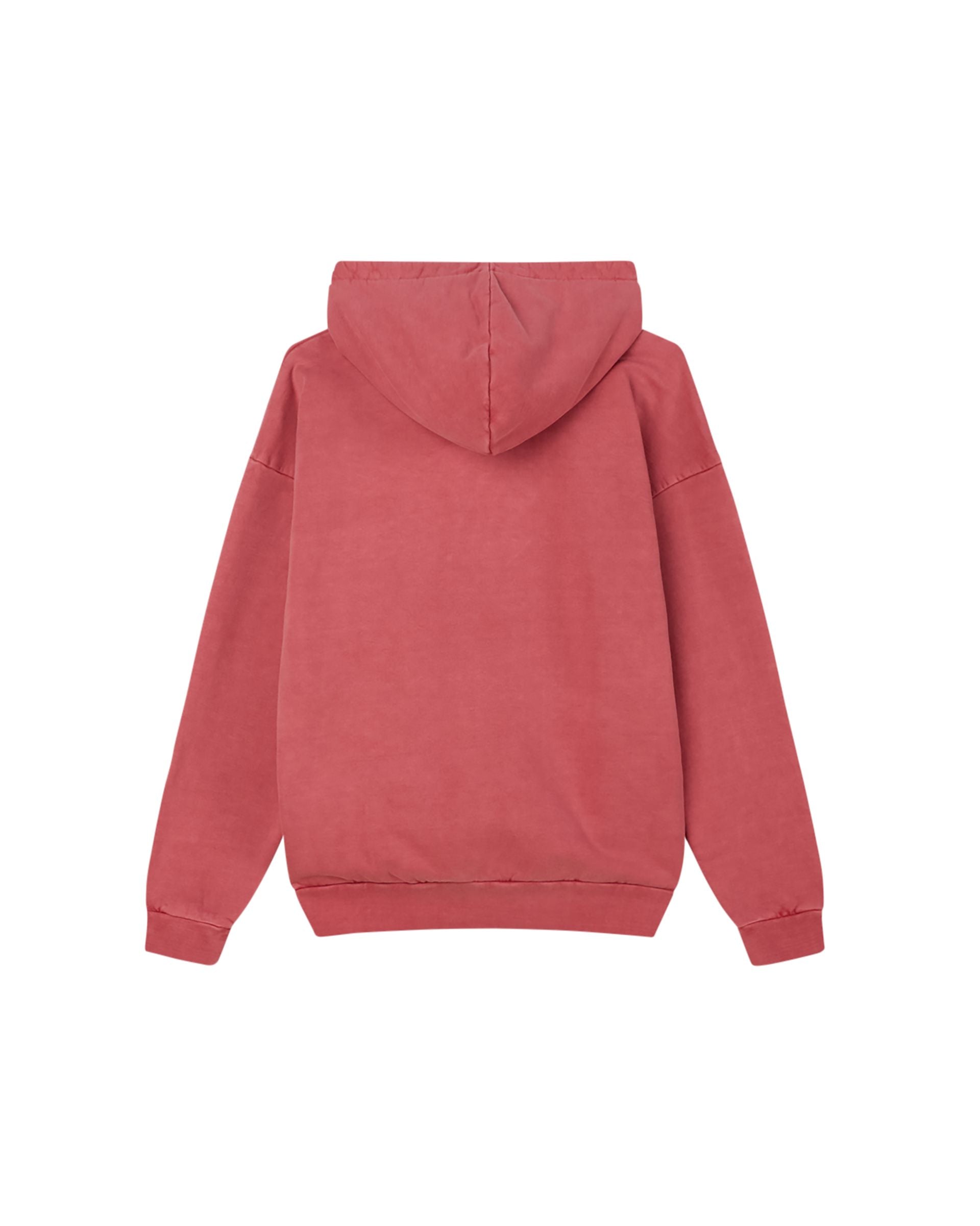 Obey | Maglia Lowercase Zip Hoody Pigment mineral Red - Fabbrica Ski Sises
