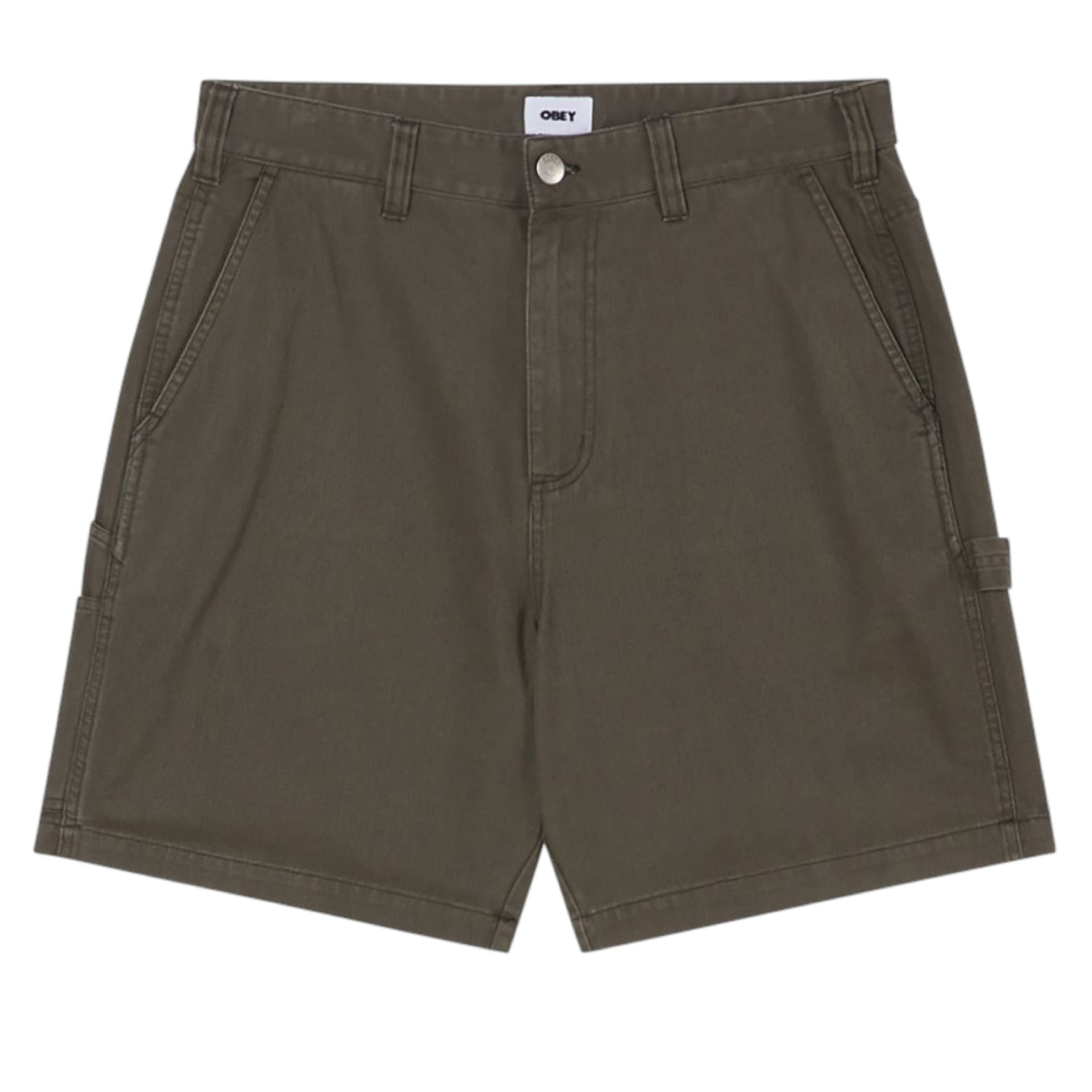 Obey | Pantaloncini Big Timer Uomo Tea Leaf - Fabbrica Ski Sises
