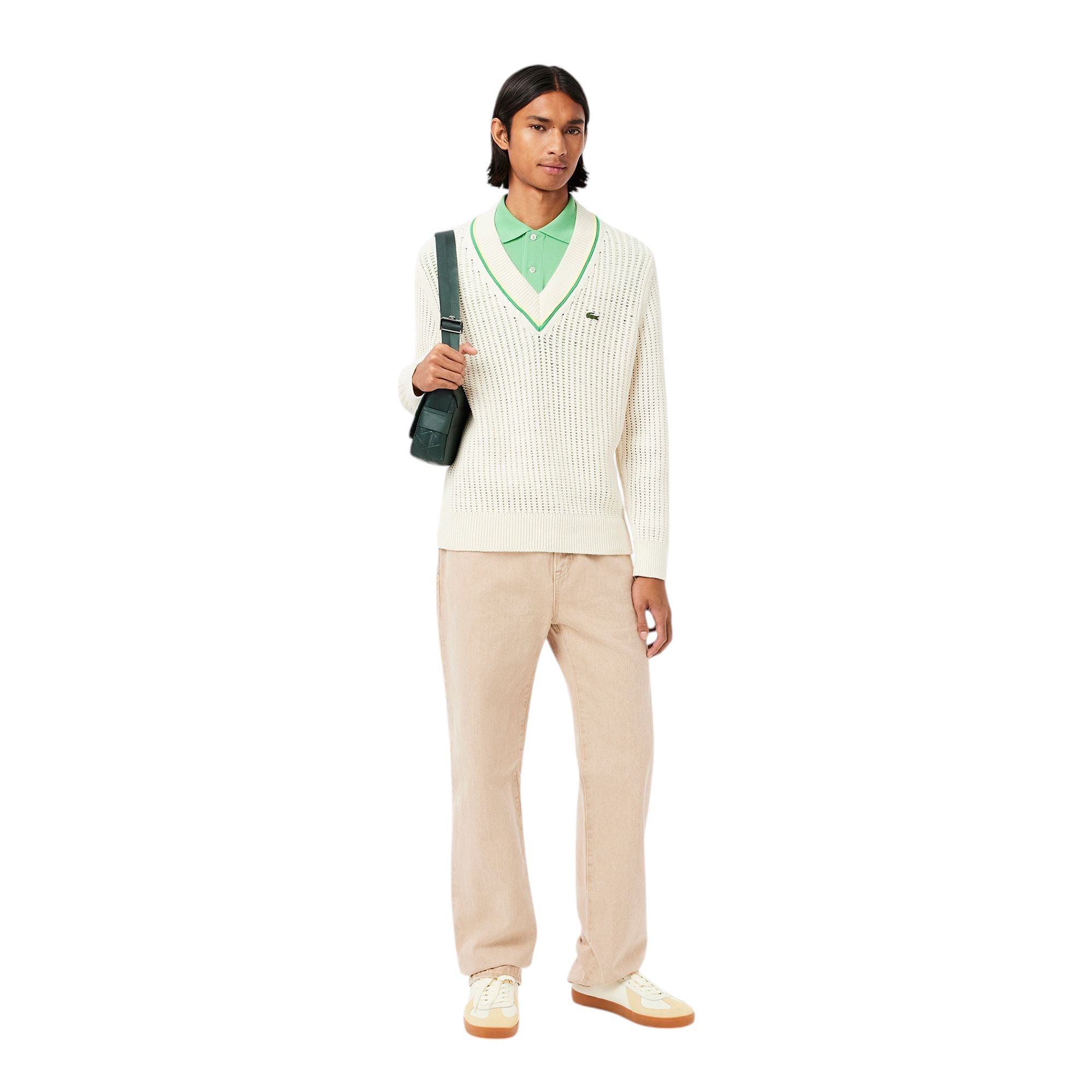 Lacoste | Polo Classic Fit Uomo Verde Lime - Fabbrica Ski Sises
