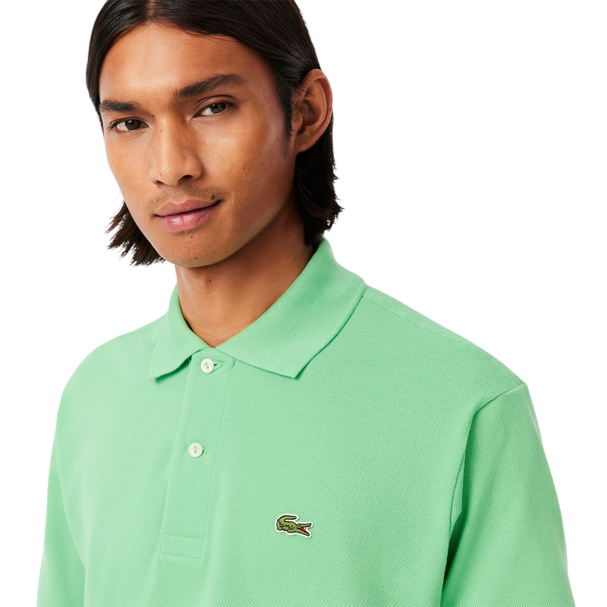 Lacoste | Polo Classic Fit Uomo Verde Lime - Fabbrica Ski Sises