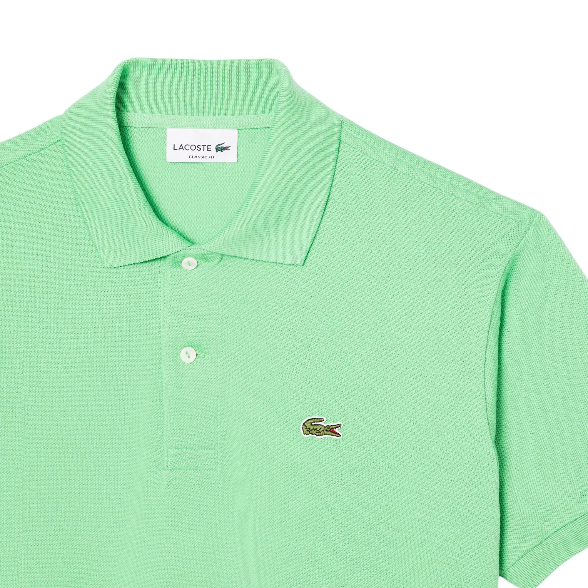 Lacoste | Polo Classic Fit Uomo Verde Lime - Fabbrica Ski Sises