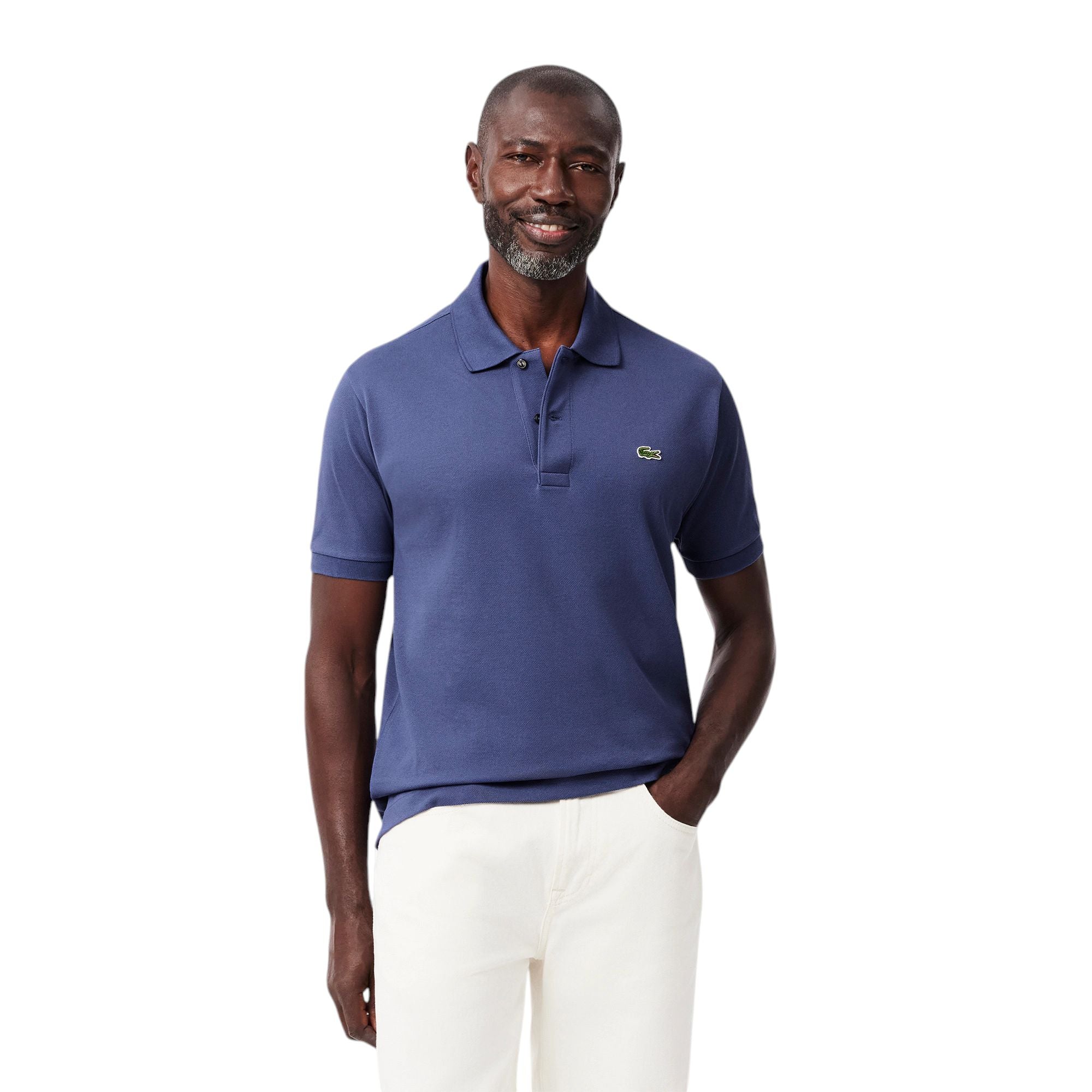 Lacoste | Polo Classic Fit Uomo Viola Pastello - Fabbrica Ski Sises