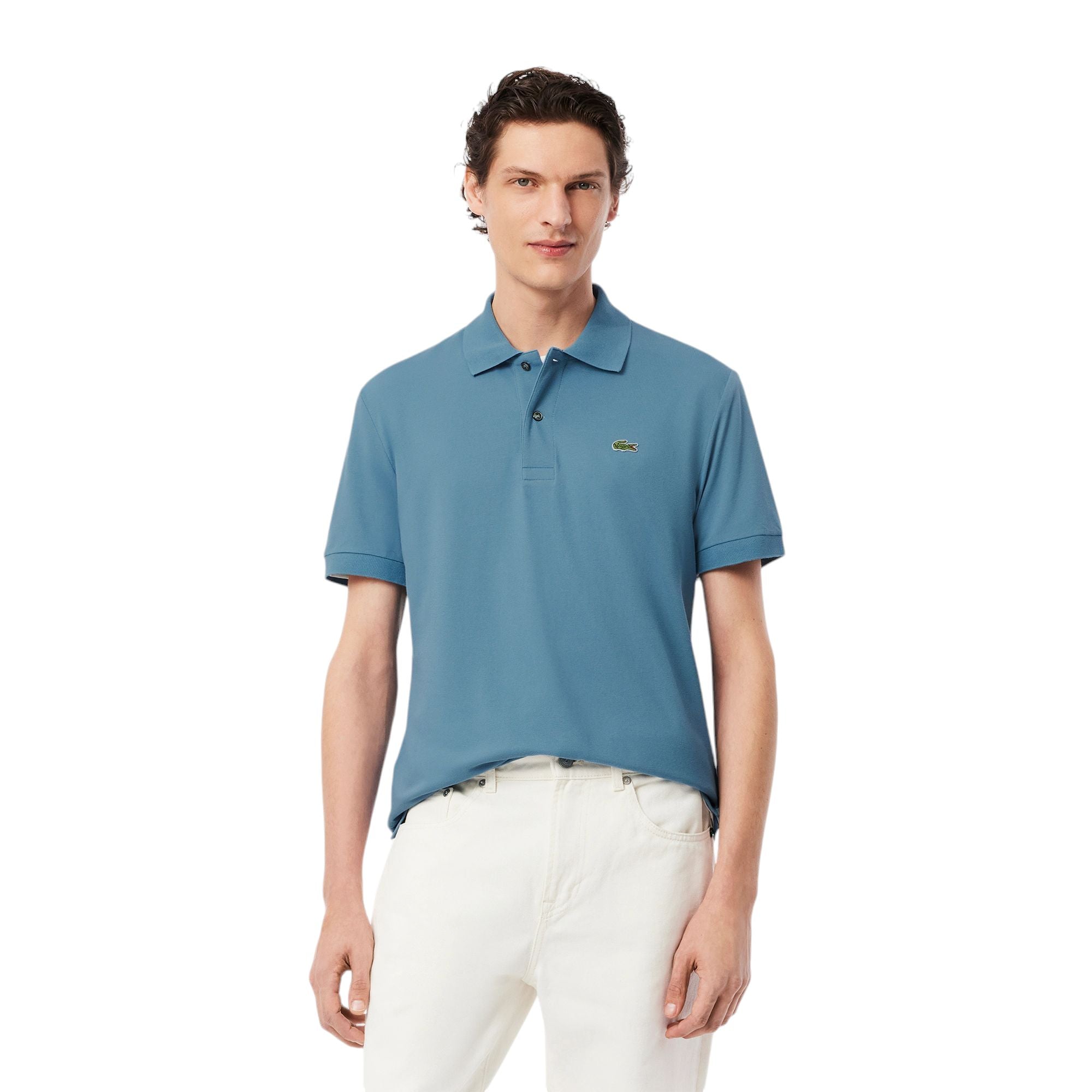 Lacoste | Polo Classic Fit Uomo Azzurro Blu - Fabbrica Ski Sises