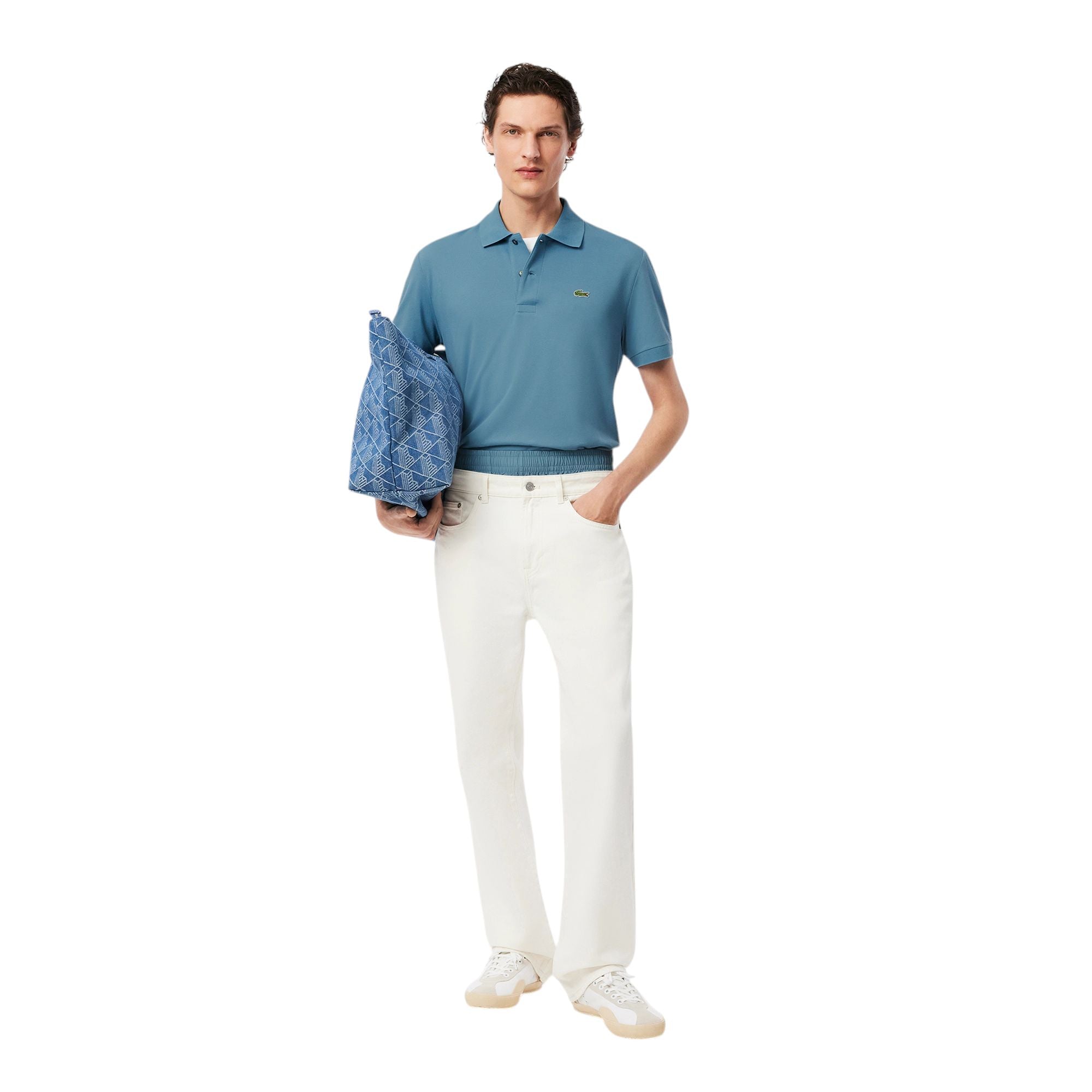 Lacoste | Polo Classic Fit Uomo Azzurro Blu - Fabbrica Ski Sises