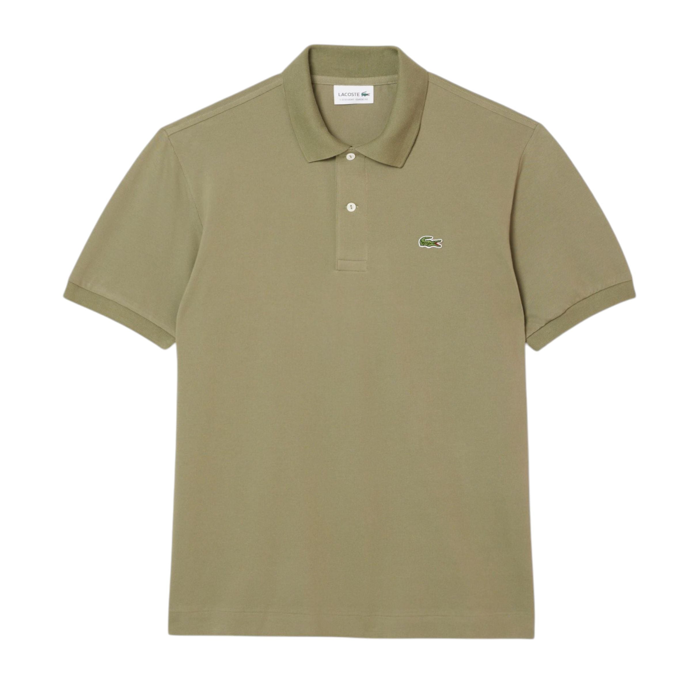 Lacoste | Polo Classic Fit Uomo Verde Cachi - Fabbrica Ski Sises