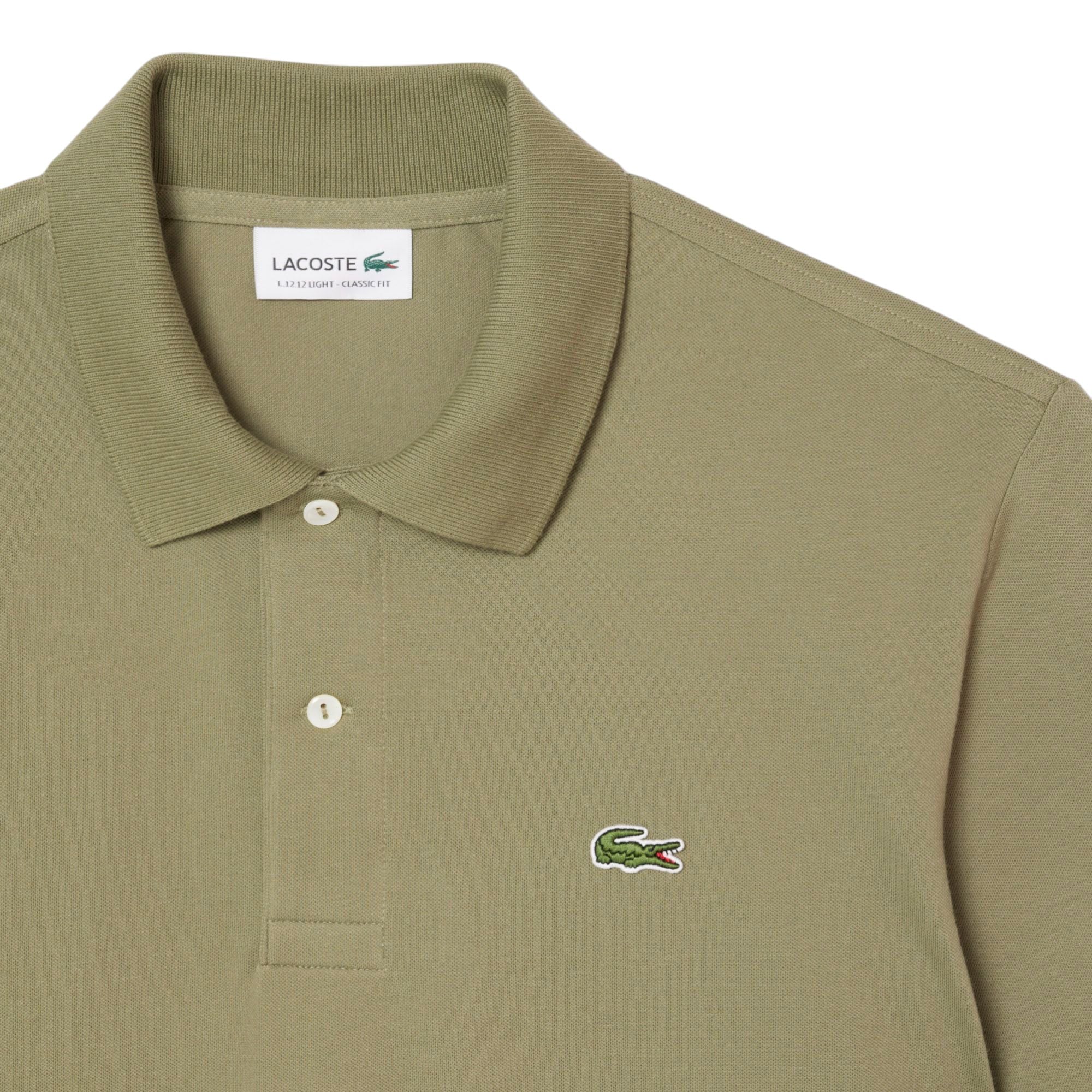 Lacoste | Polo Classic Fit Uomo Verde Cachi - Fabbrica Ski Sises