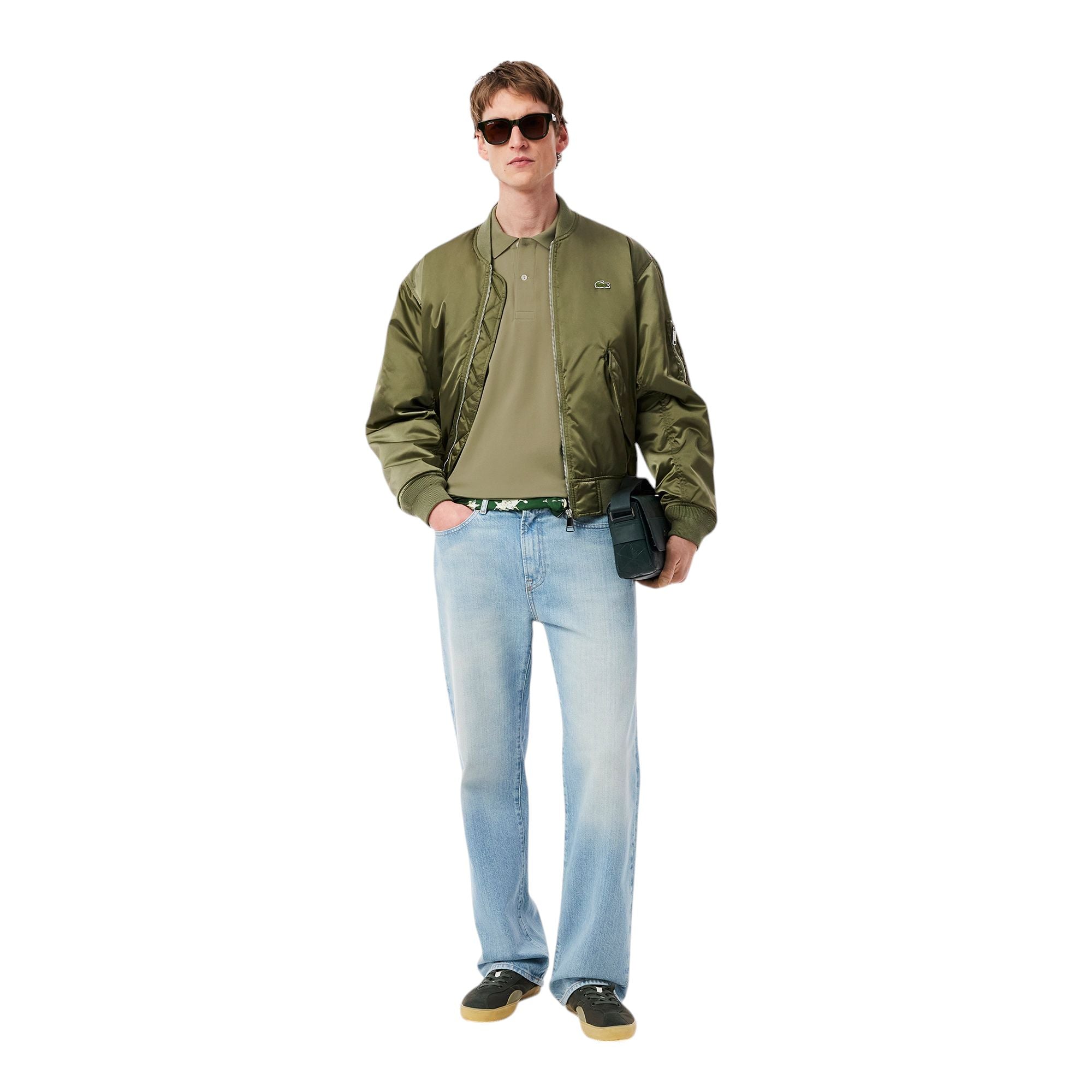 Lacoste | Polo Classic Fit Uomo Verde Cachi - Fabbrica Ski Sises