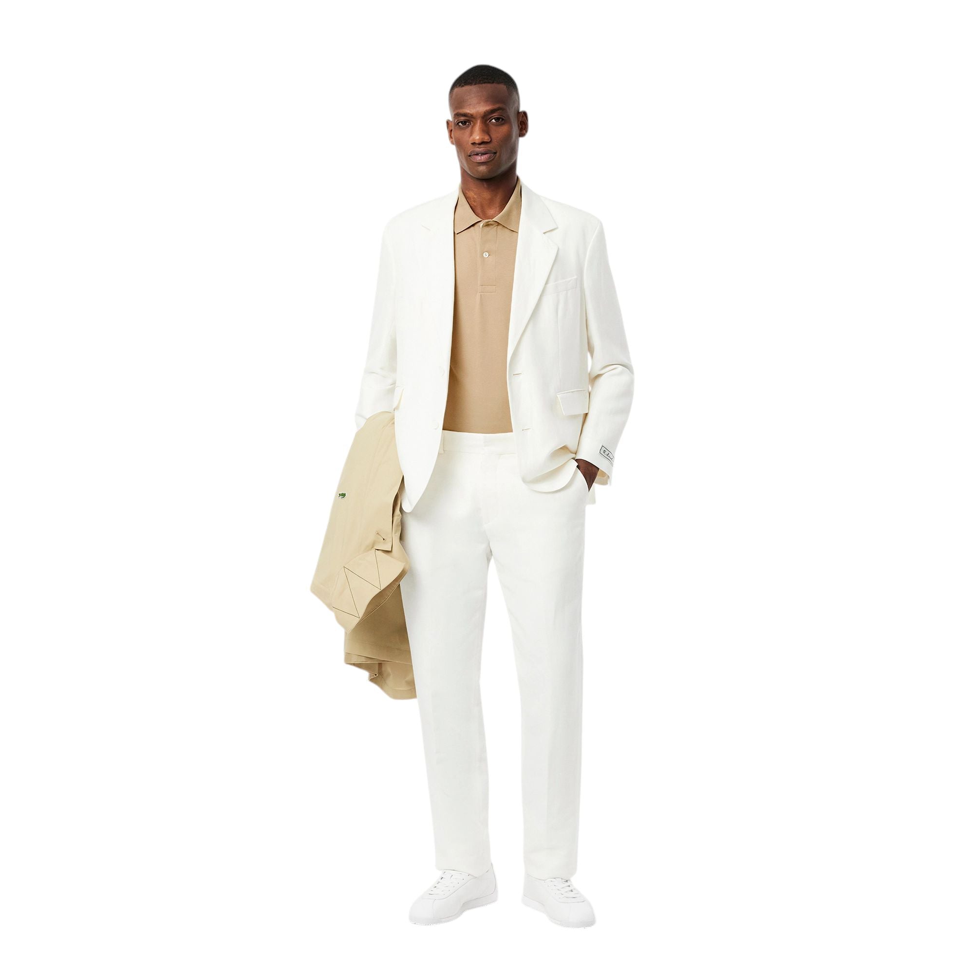 Lacoste | Polo Classic Fit Uomo Beige - Fabbrica Ski Sises