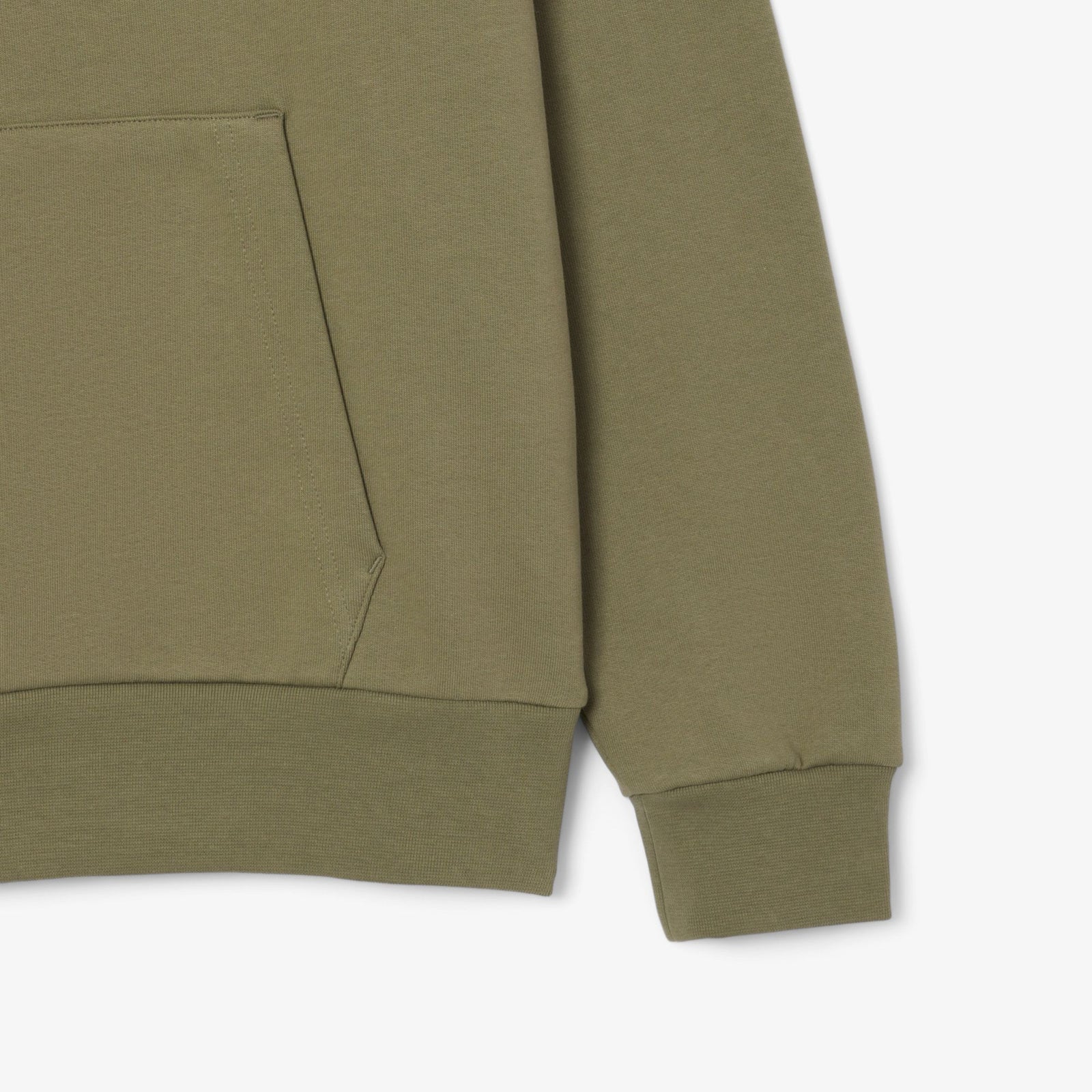 Lacoste | Maglia Classic Fit Hoddy Uomo Verde Cachi - Fabbrica Ski Sises