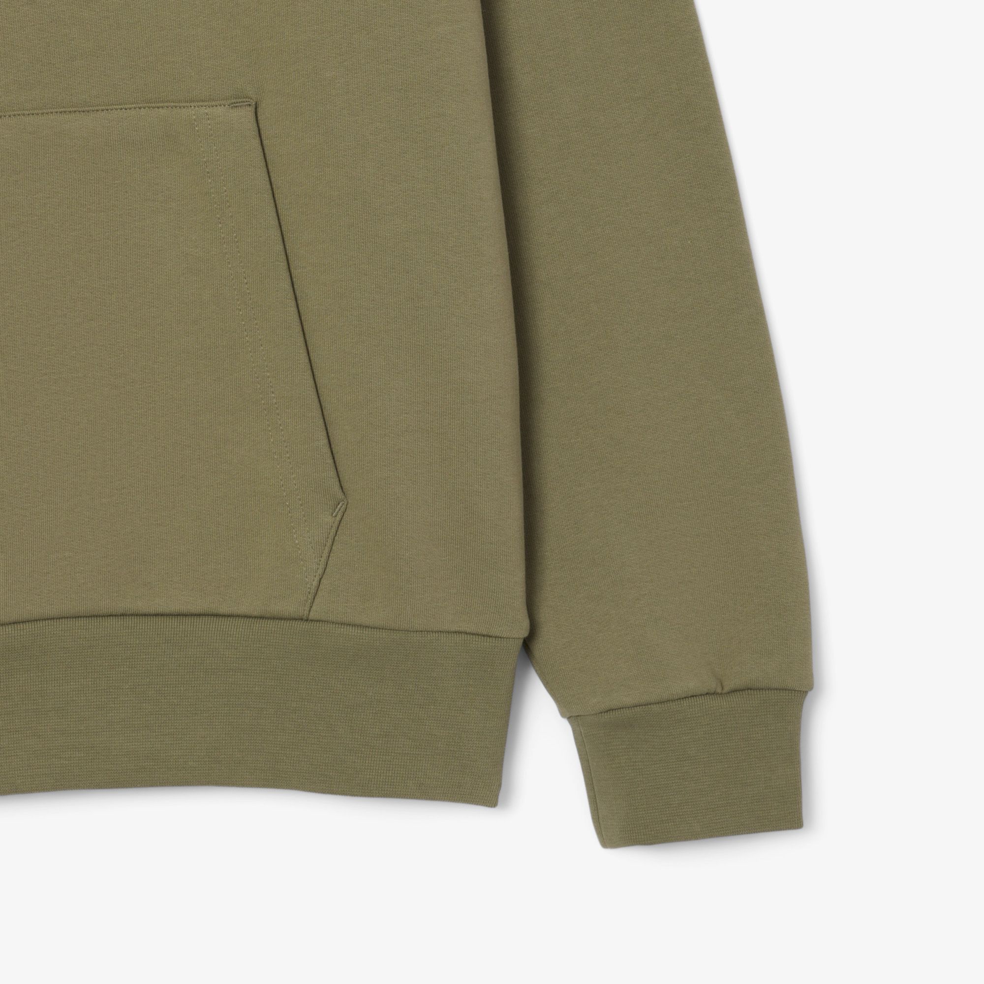 Lacoste | Maglia Classic Fit Hoddy Uomo Verde Cachi - Fabbrica Ski Sises