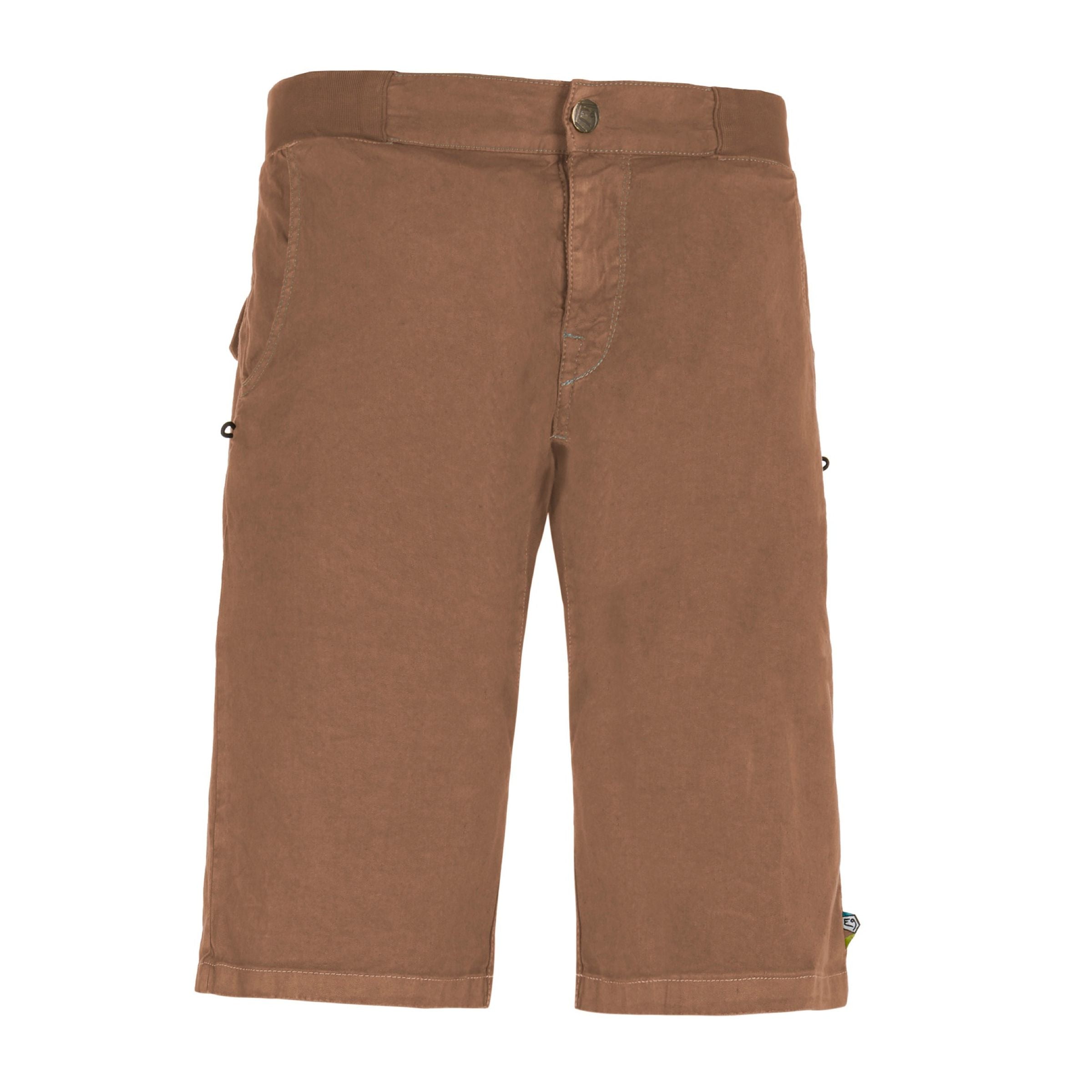 E9 | Pantaloncini Kroc Flax Uomo Cocoa - Fabbrica Ski Sises