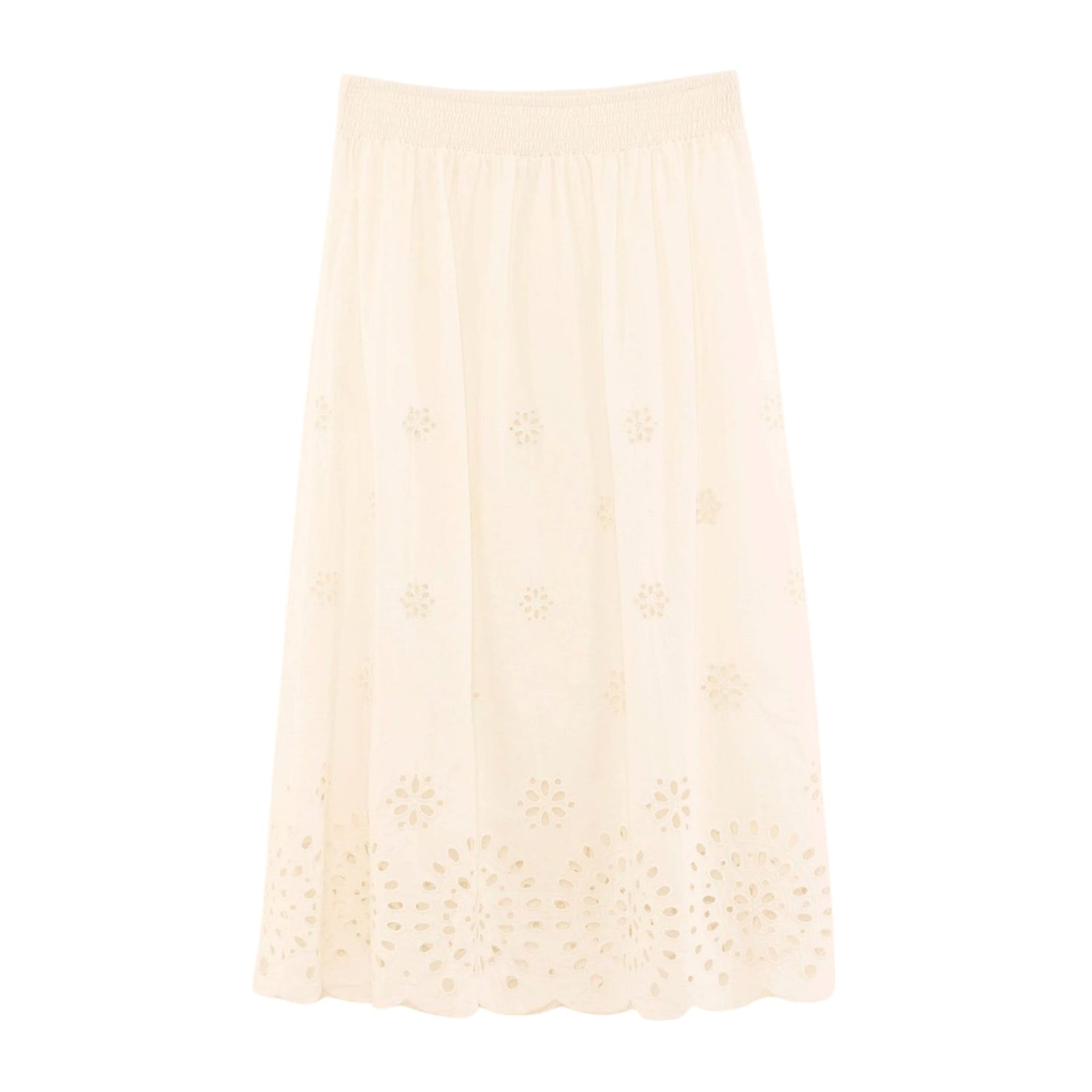 Bellerose | Gonna Dorine Donna White - Fabbrica Ski Sises