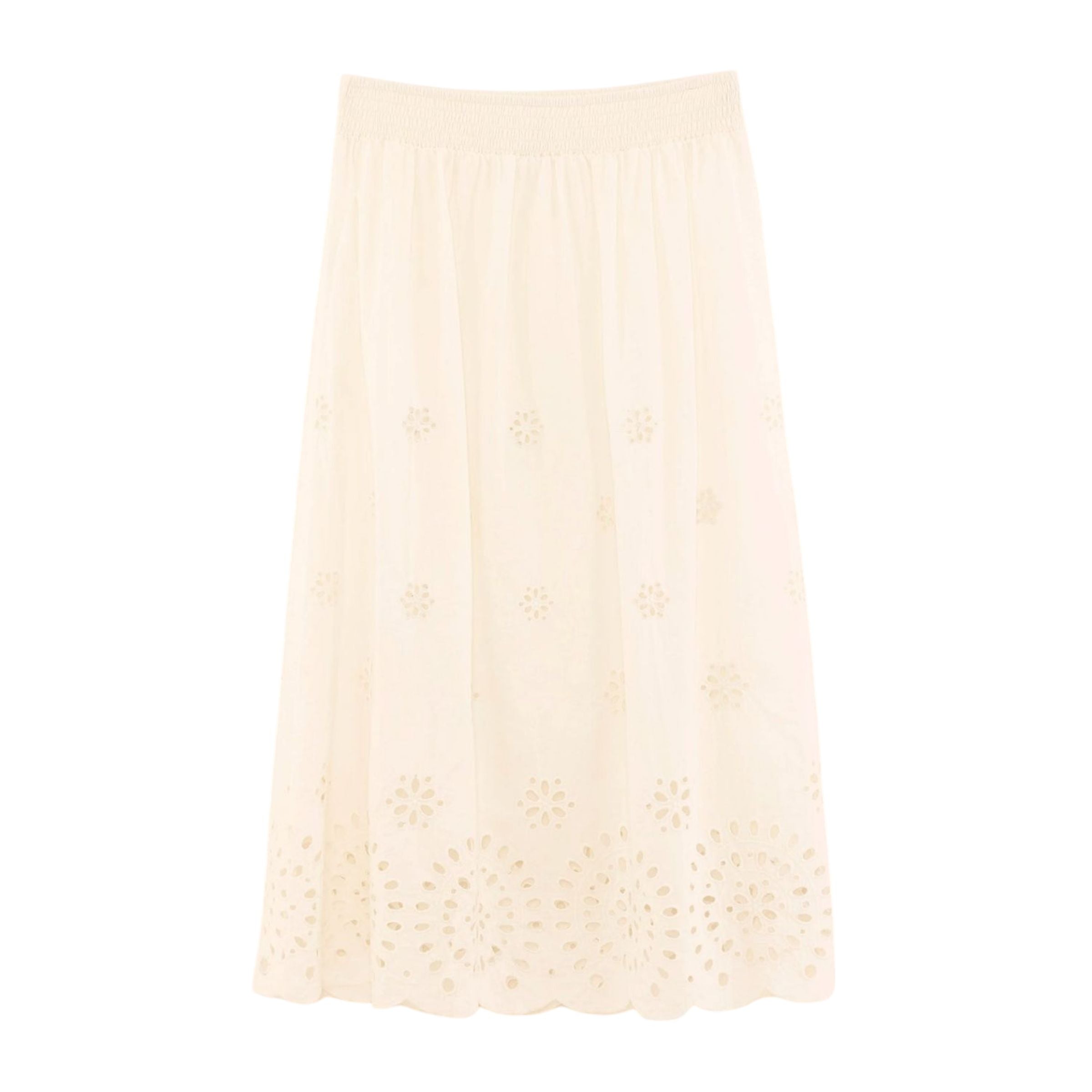 Bellerose | Gonna Dorine Donna White - Fabbrica Ski Sises