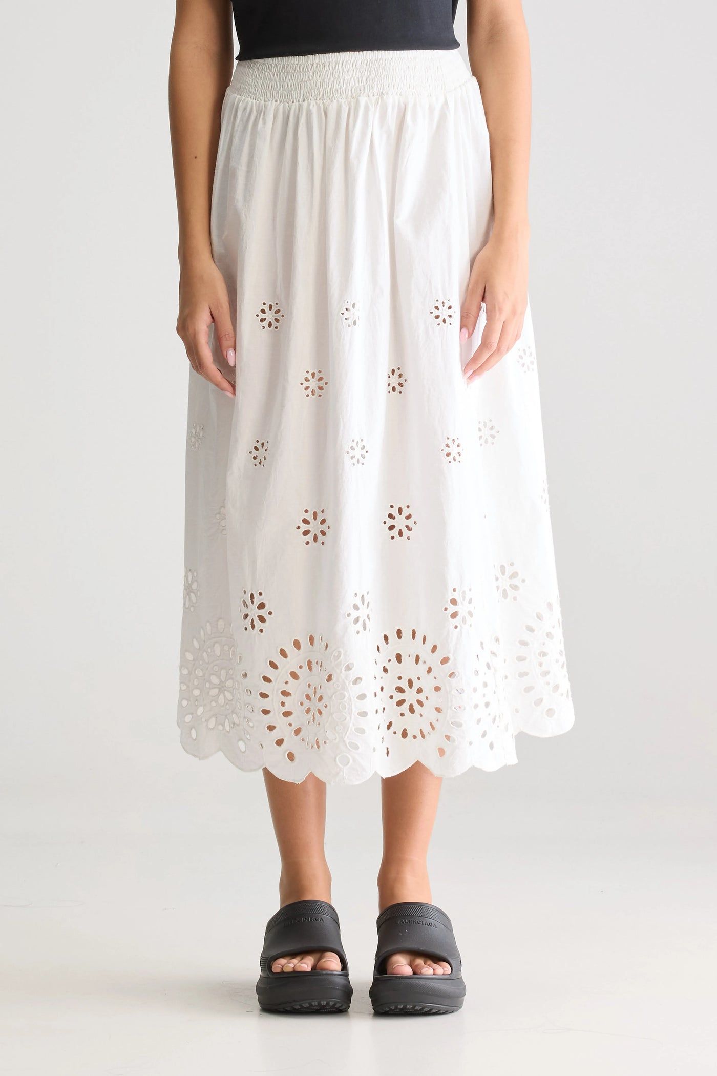 Bellerose | Gonna Dorine Donna White - Fabbrica Ski Sises