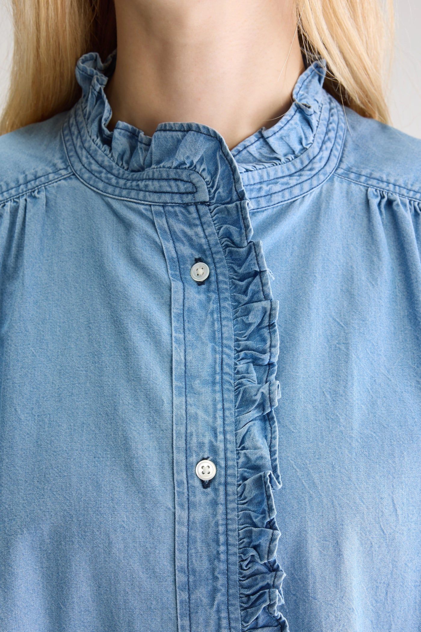 Bellerose | Camicia Coyote Donna Chambray - Fabbrica Ski Sises
