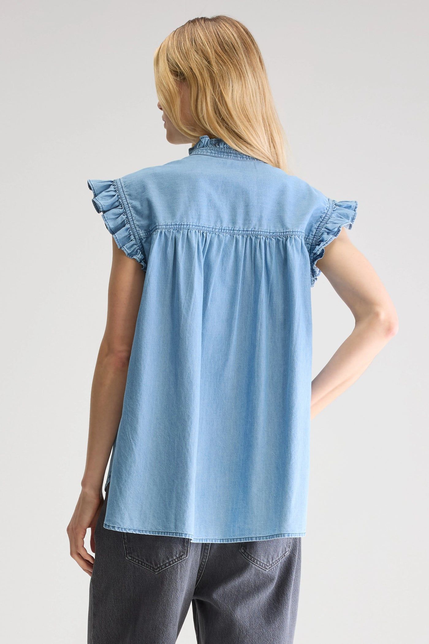 Bellerose | Camicia Coyote Donna Chambray - Fabbrica Ski Sises