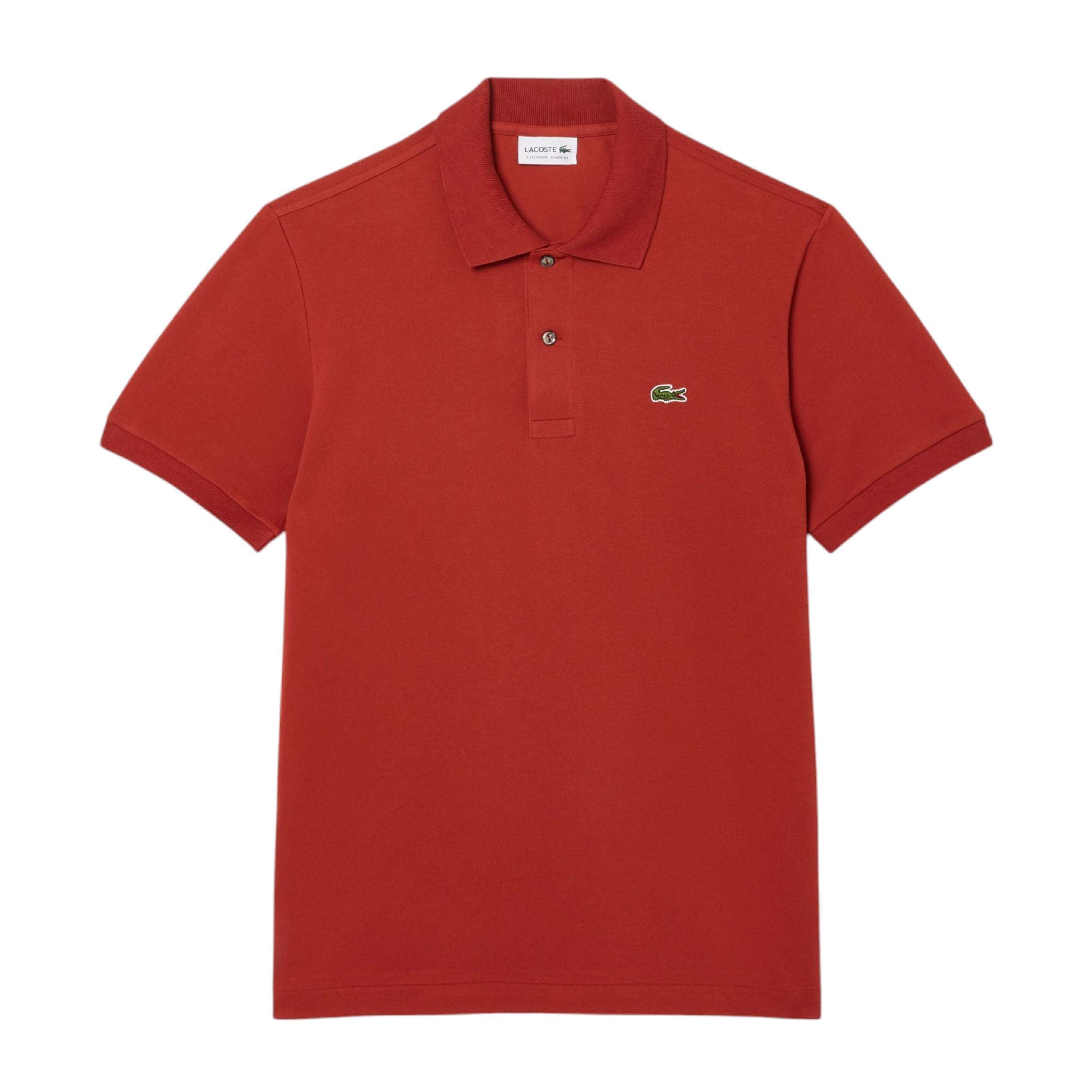 Lacoste | Polo Classic Fit Uomo Mattone - Fabbrica Ski Sises