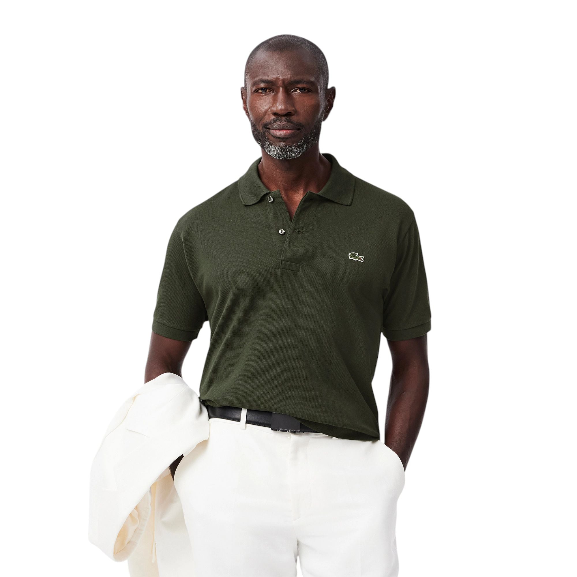 Lacoste | Polo Classic Fit Uomo Military - Fabbrica Ski Sises