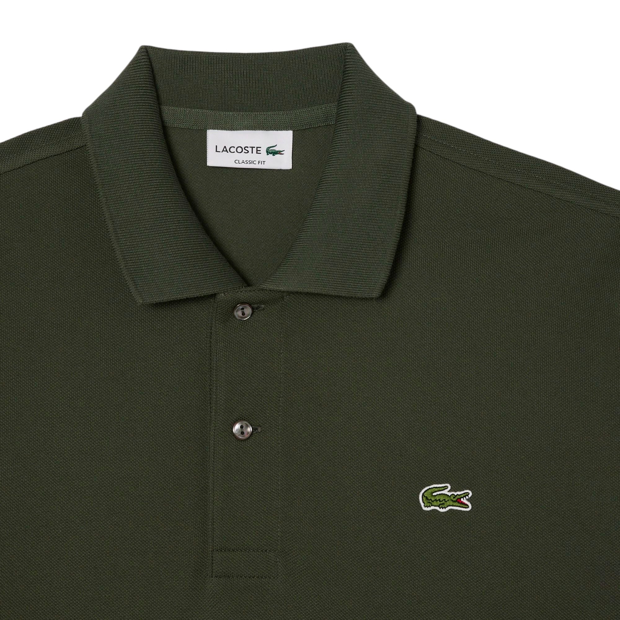 Lacoste | Polo Classic Fit Uomo Military - Fabbrica Ski Sises