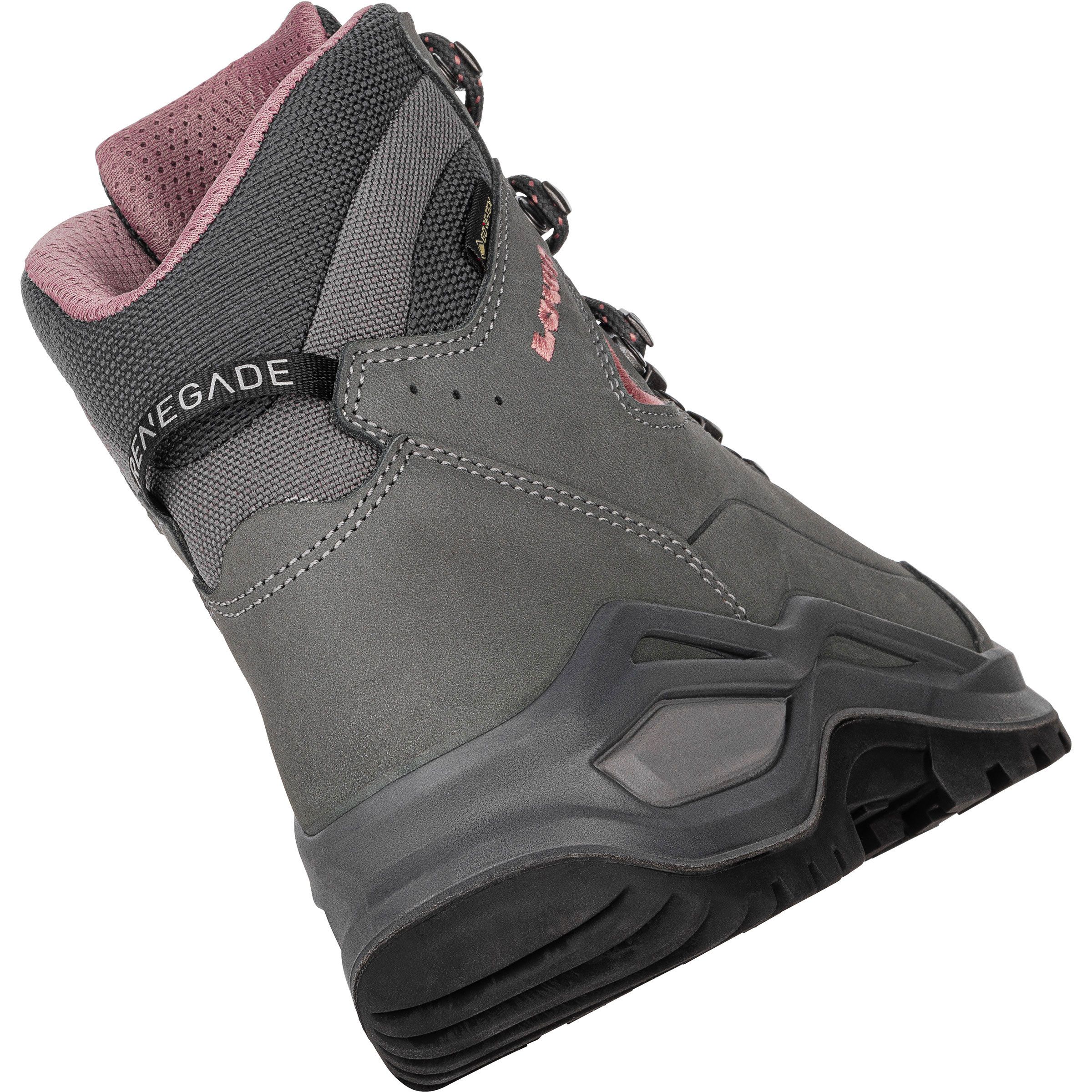Lowa | Scarpe Renegade Evo GTX Mid Donna Graphite/Rose - Fabbrica Ski Sises