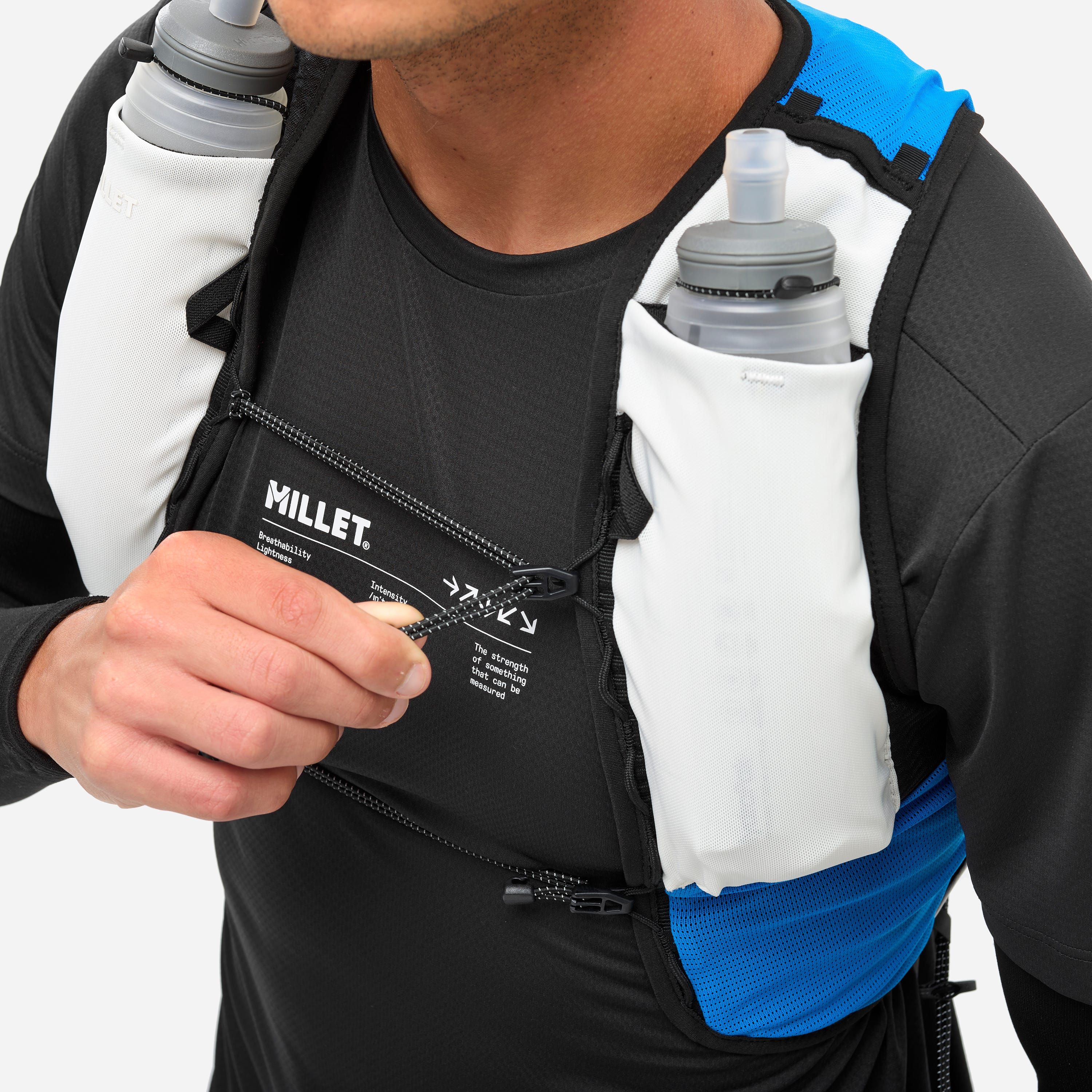 Millet | Zaino Intense 5 White/Icon Blue - Fabbrica Ski Sises