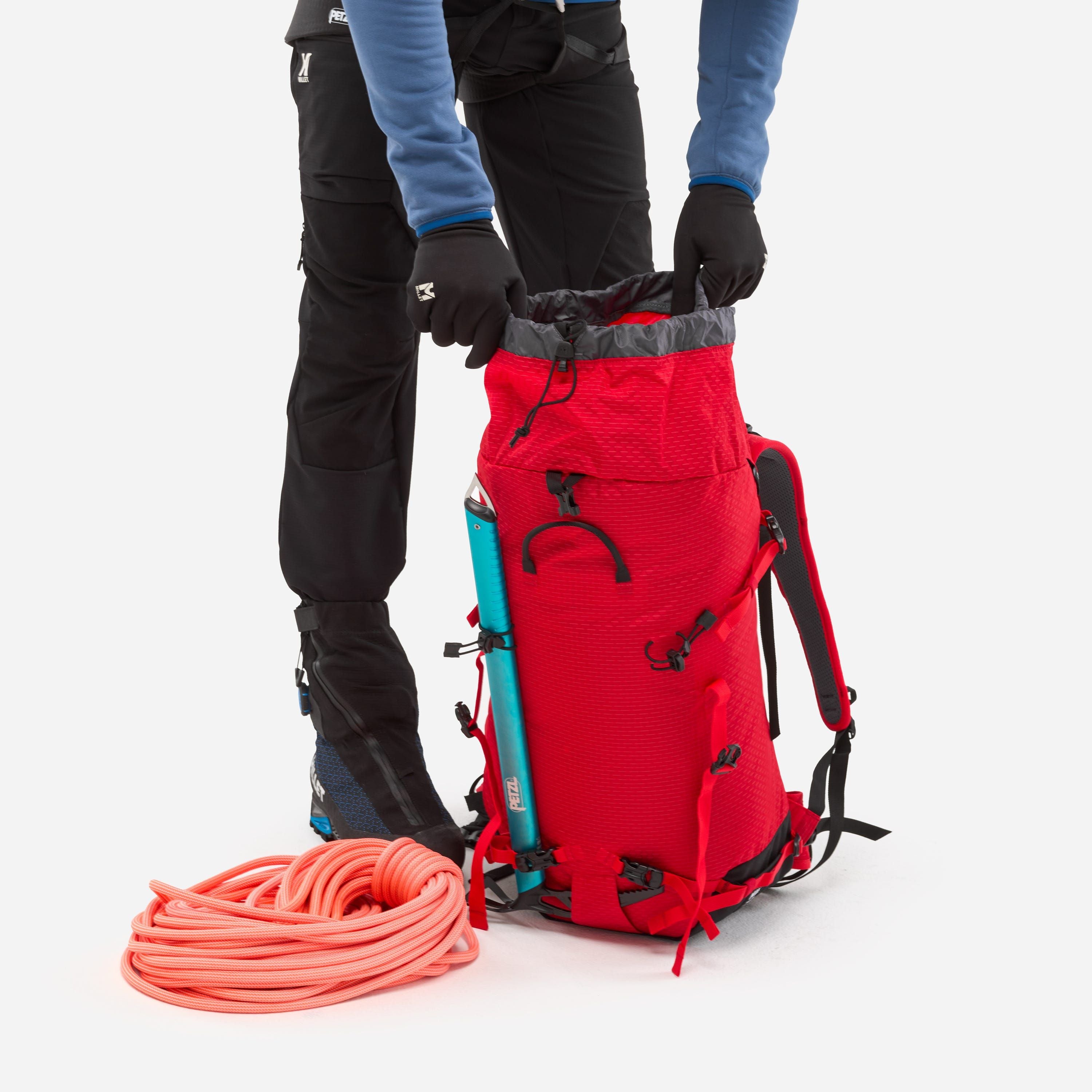 Millet | Zaino Peuterey 35+10 Red - Fabbrica Ski Sises