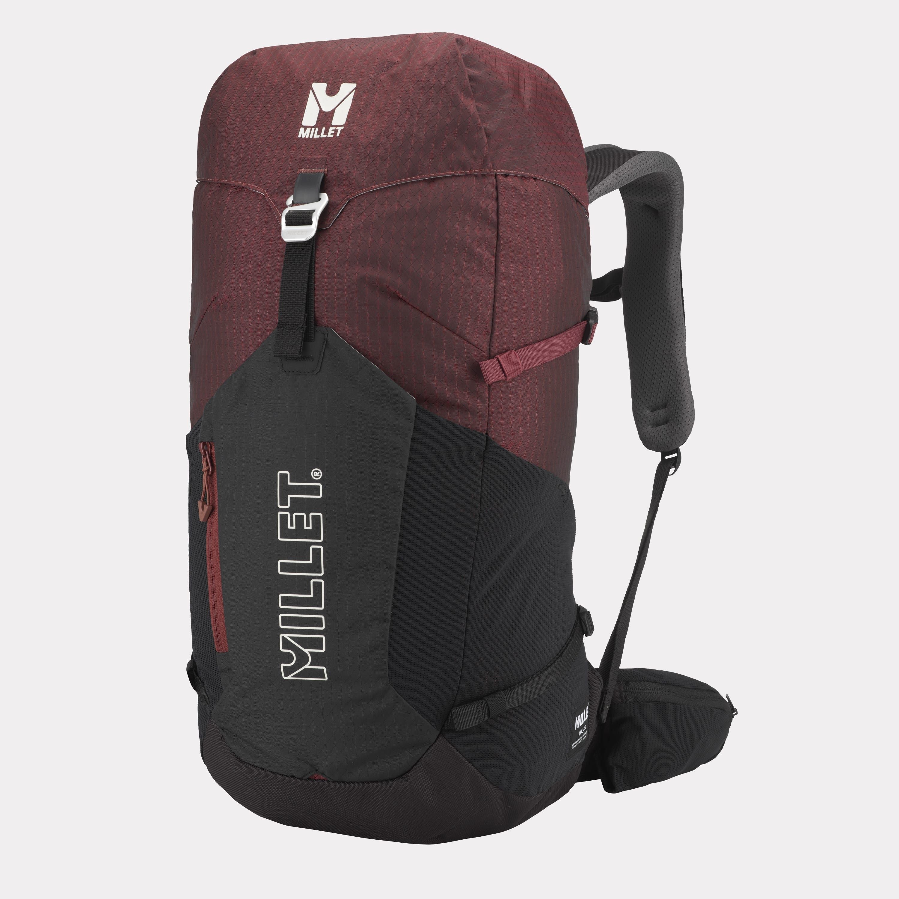 Millet | Zaino Ubic 25 Black/Dark Red - Fabbrica Ski Sises