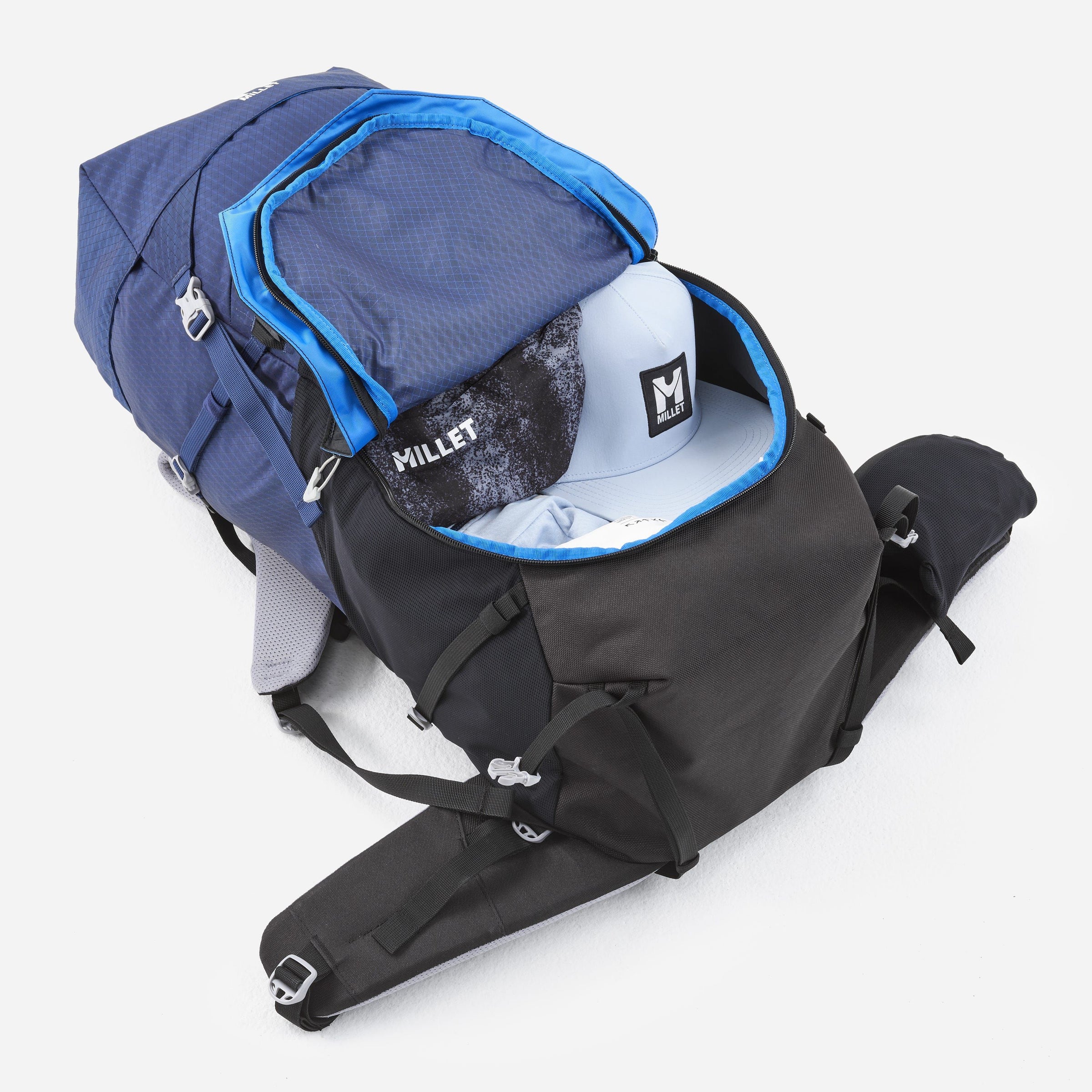 Millet | Zaino Ubic 50+10 Donna Black/Dark Blue - Fabbrica Ski Sises