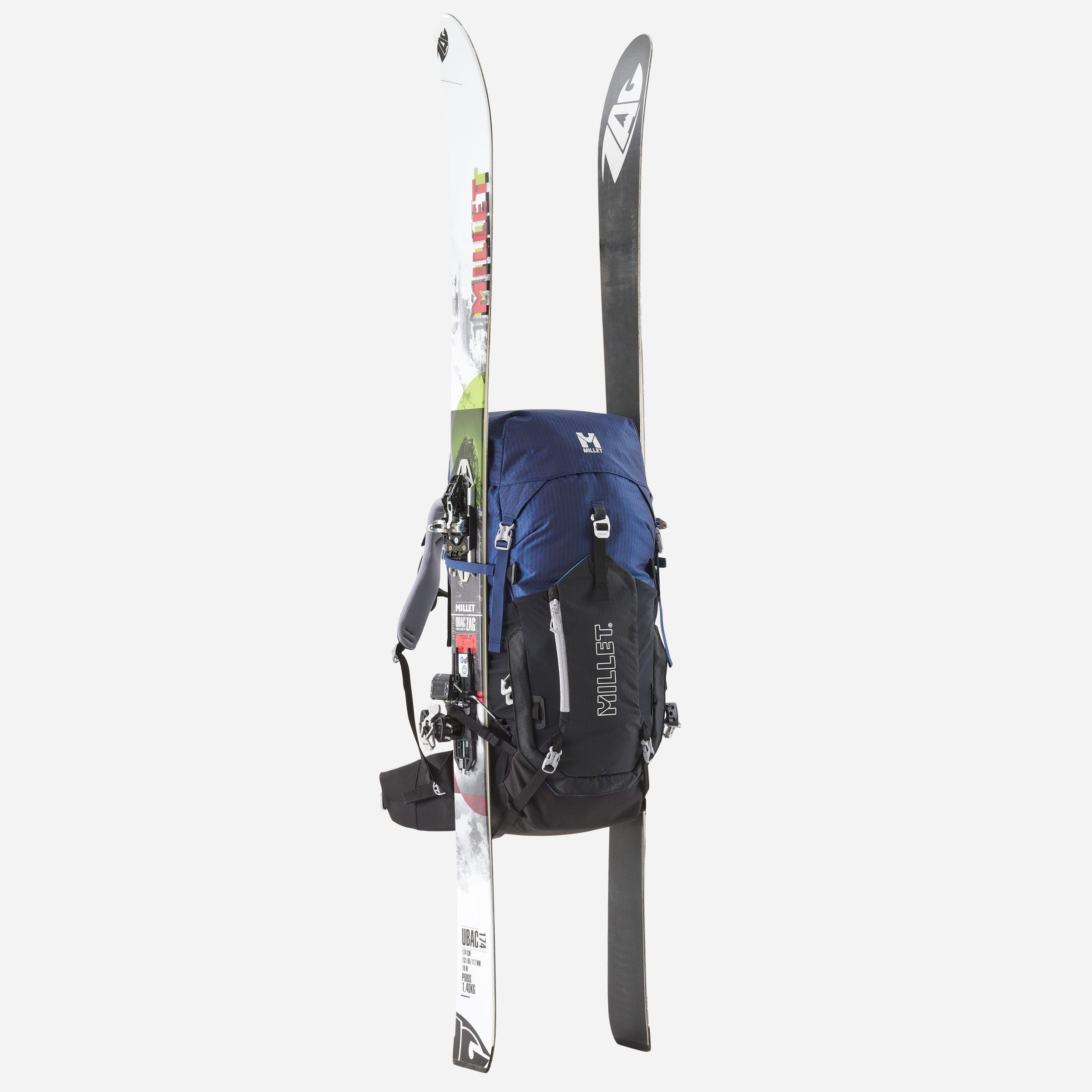 Millet | Zaino Ubic 50+10 Donna Black/Dark Blue - Fabbrica Ski Sises