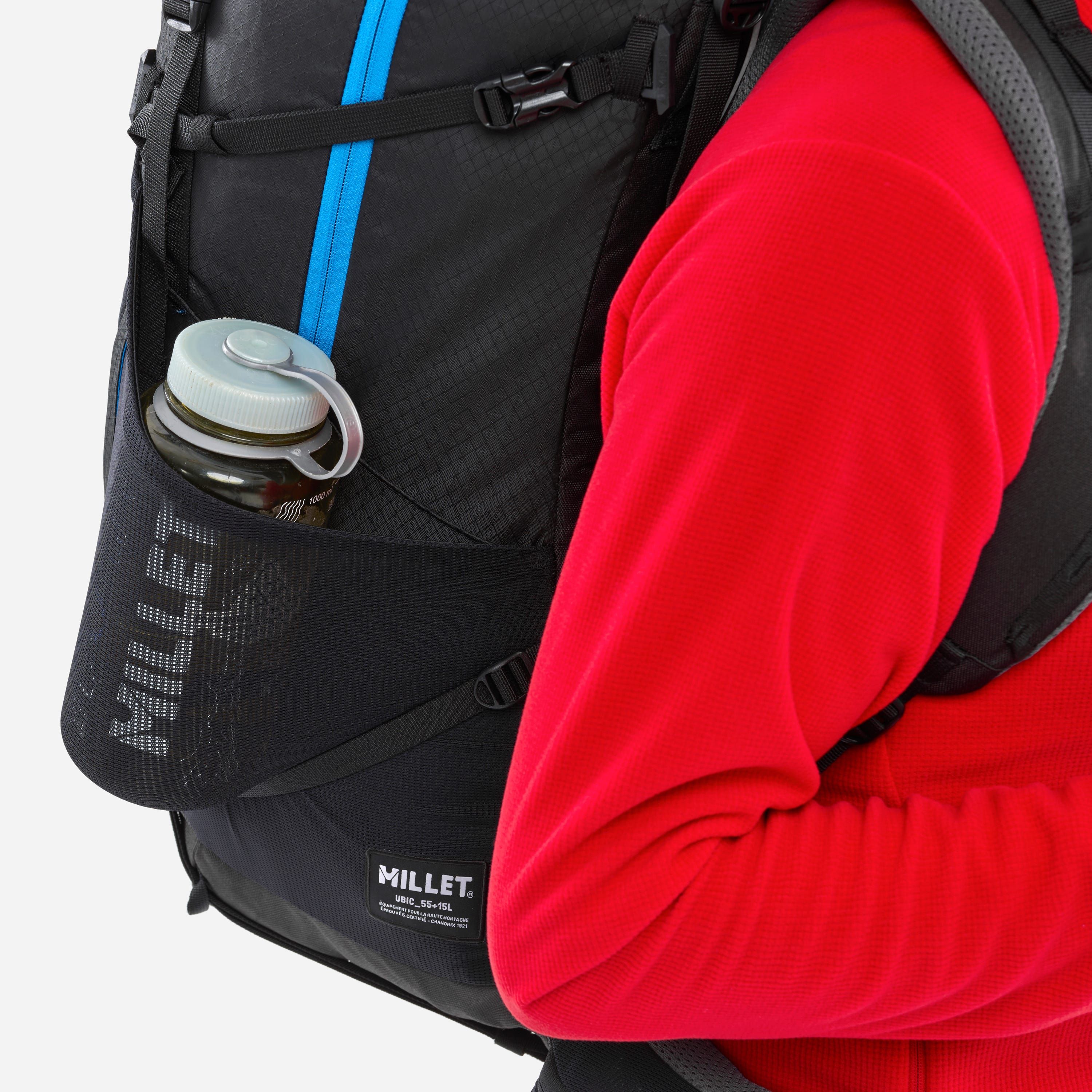 Millet | Zaino Ubic 55+15 Black - Fabbrica Ski Sises