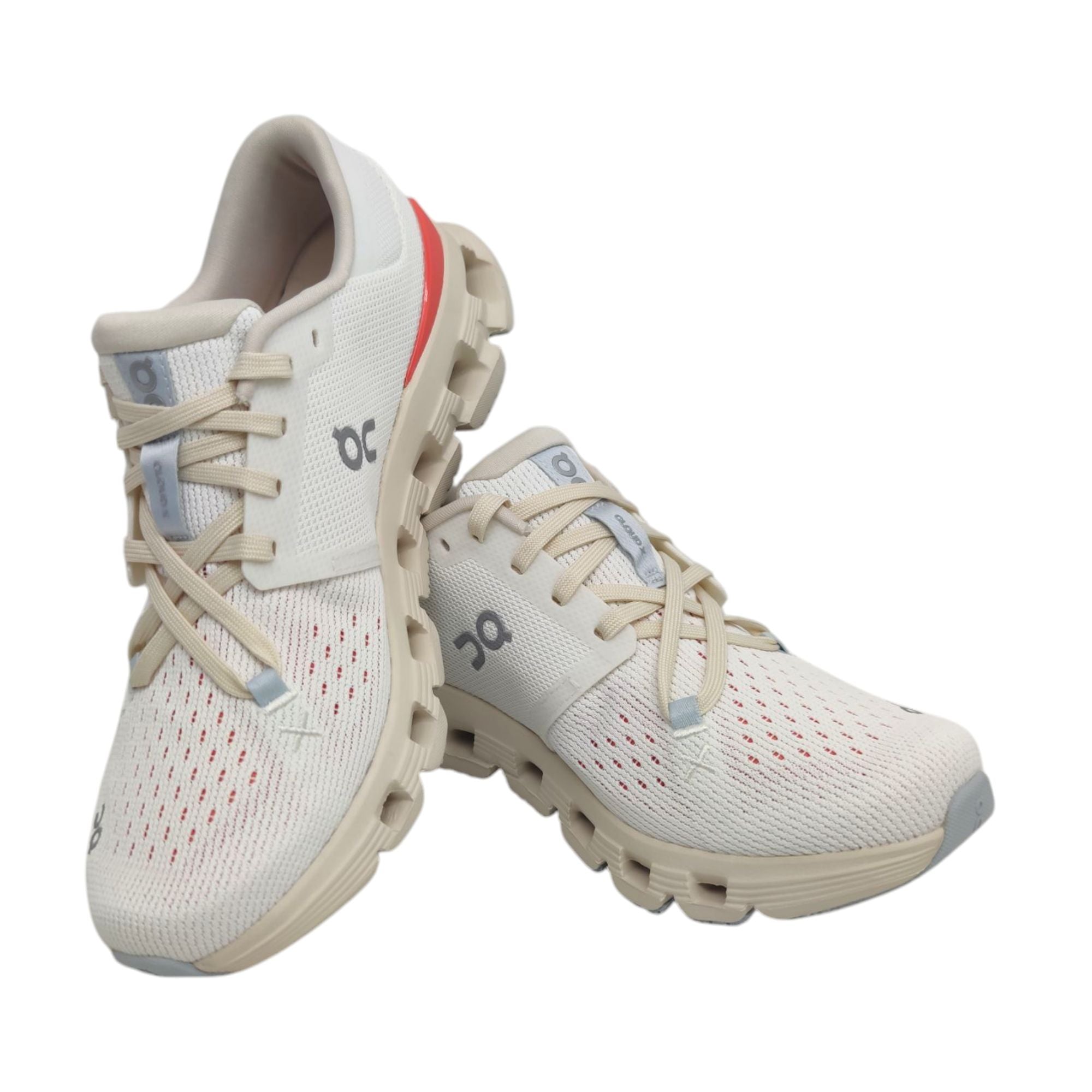 On Running | Scarpe Cloud X4 Donna Ivory/Salmon - Fabbrica Ski Sises