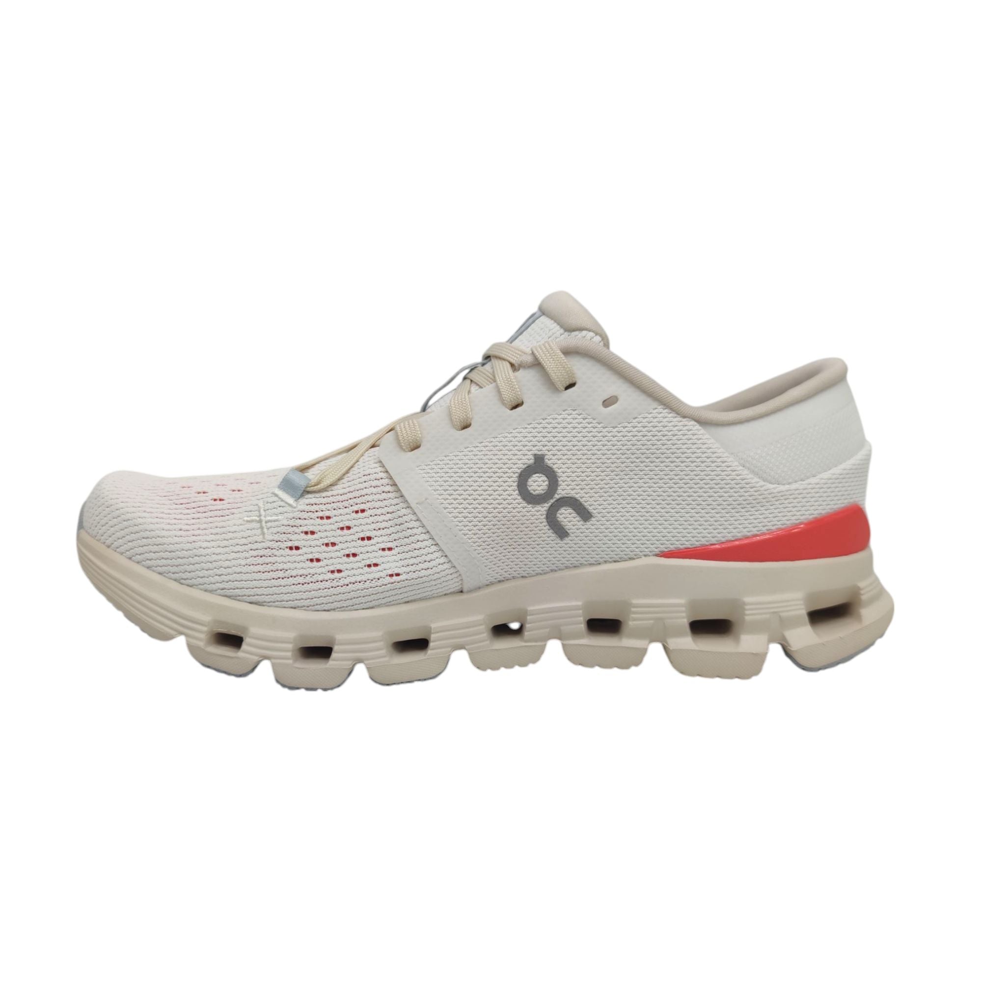 On Running | Scarpe Cloud X4 Donna Ivory/Salmon - Fabbrica Ski Sises