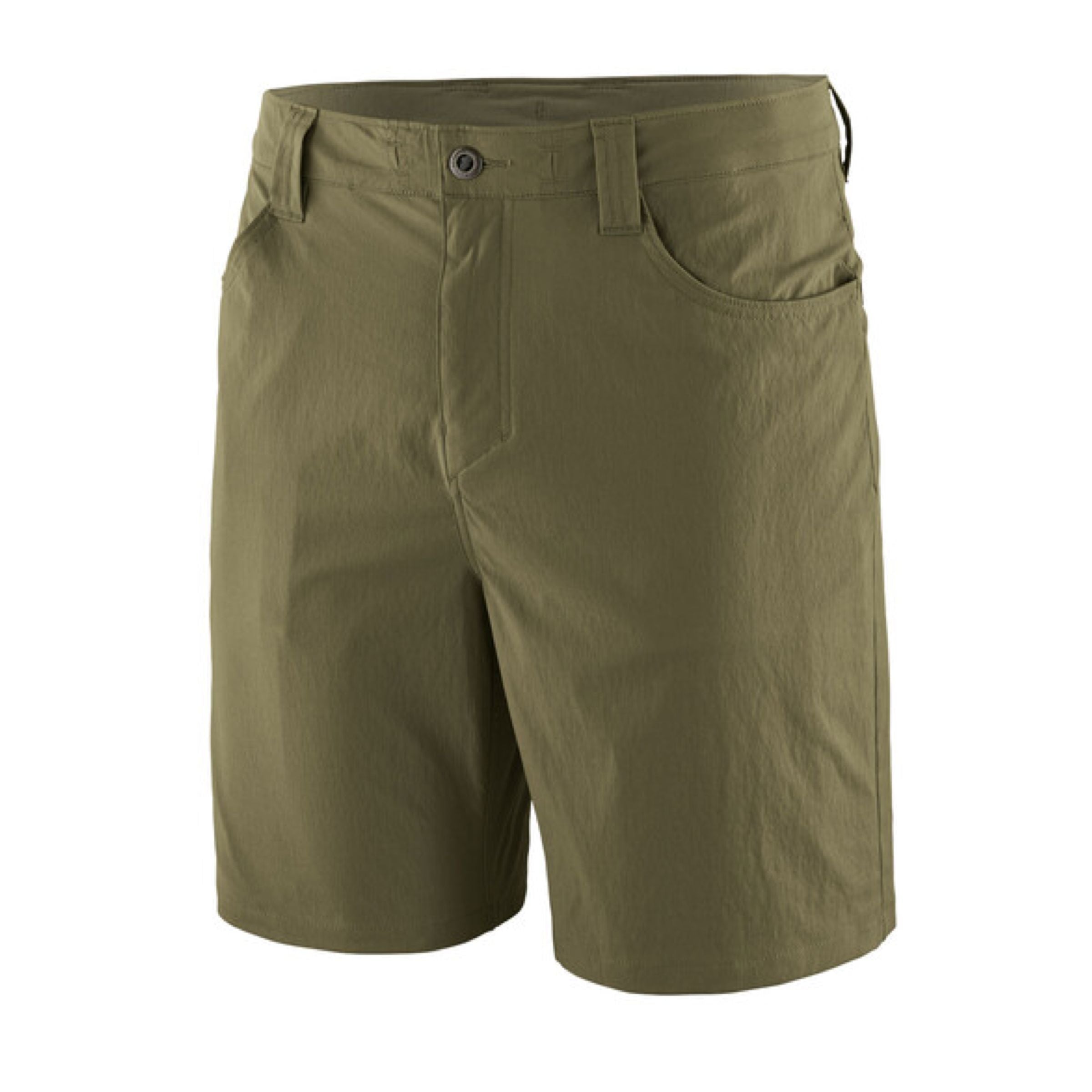 Patagonia | Pantaloncini Quandary Shorts 10 IN Uomo Tent Green - Fabbrica Ski Sises