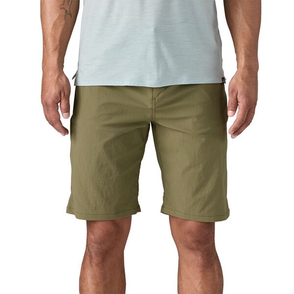 Patagonia | Pantaloncini Quandary Shorts 10 IN Uomo Tent Green - Fabbrica Ski Sises