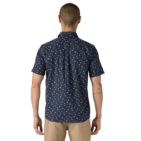 Patagonia | Camicia Go To Uomo Blossoms/New Navy - Fabbrica Ski Sises